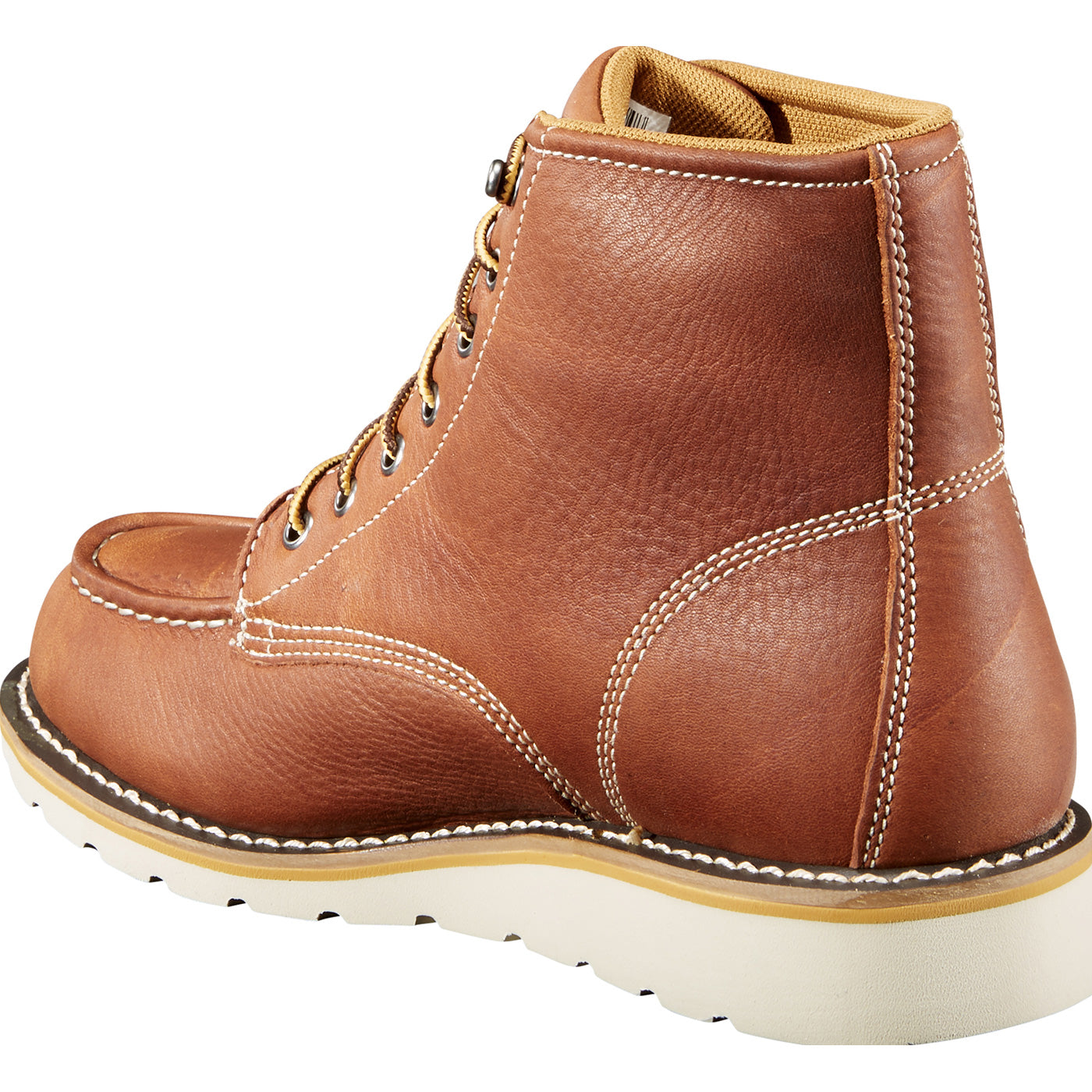 Carhartt Wedge Men's Moc Toe Electrical Hazard Waterproof Leather Work Boot - back