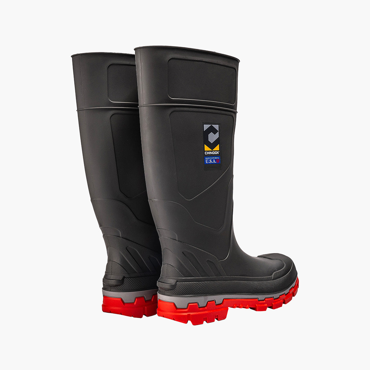 Chinook Kickaxe Men's 15-inch Waterproof Rubber Work Boot