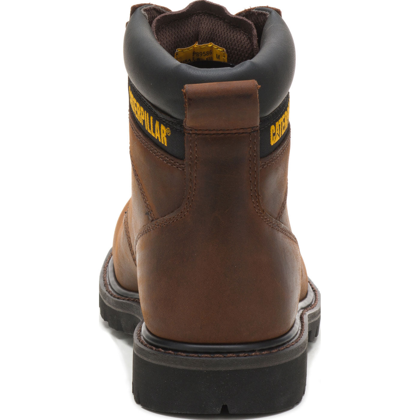 Cat Second Shift Men's 6-inch Steel Toe Electrical Hazard Work Boot - back