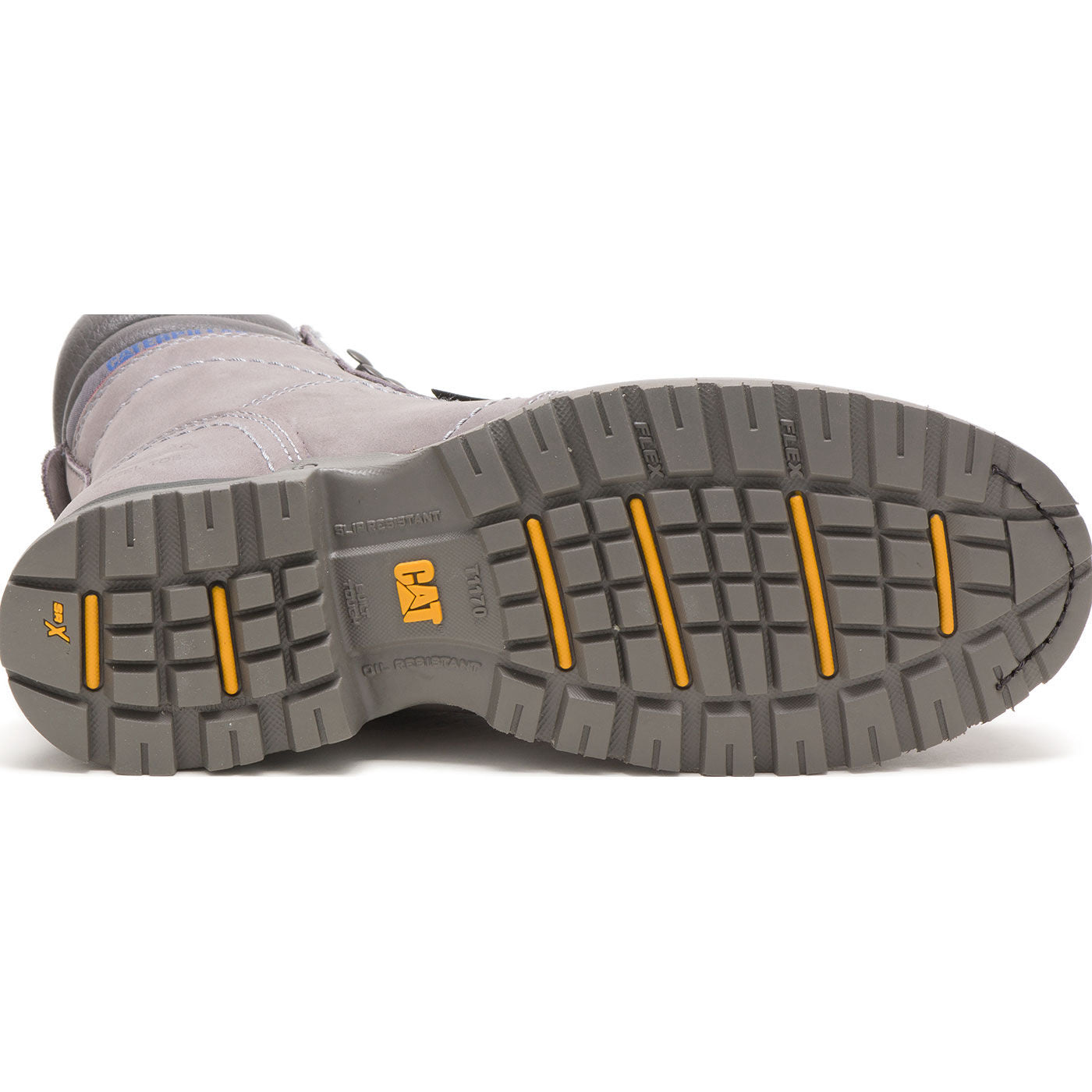 Cat Echo Women's 8-inch Steel Toe Electrical Hazard Waterproof Leather Work Boot - outsole