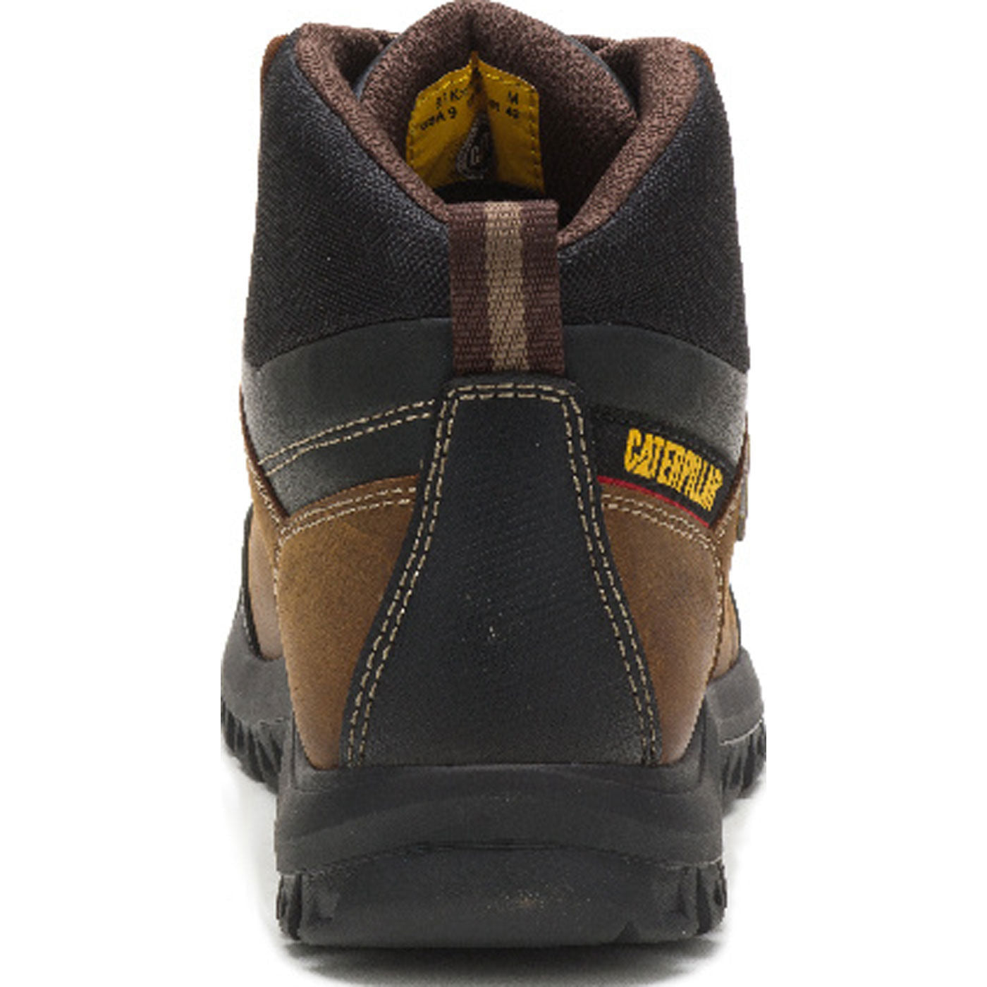 Cat Threshold Men's 6-inch Steel Toe Electrical Hazard Waterproof Work Boot - back