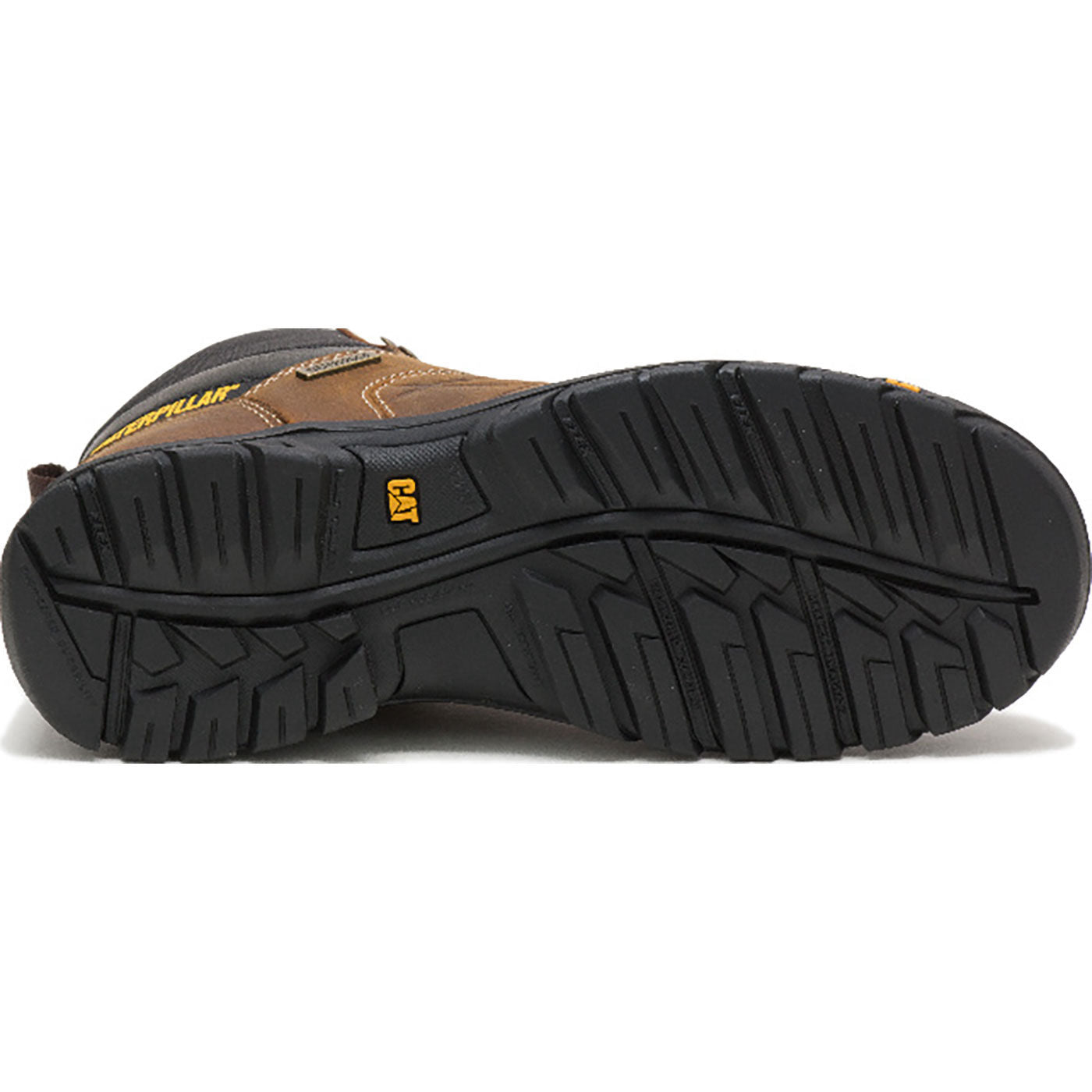 Cat Threshold Men's 6-inch Steel Toe Electrical Hazard Waterproof Work Boot - outsole