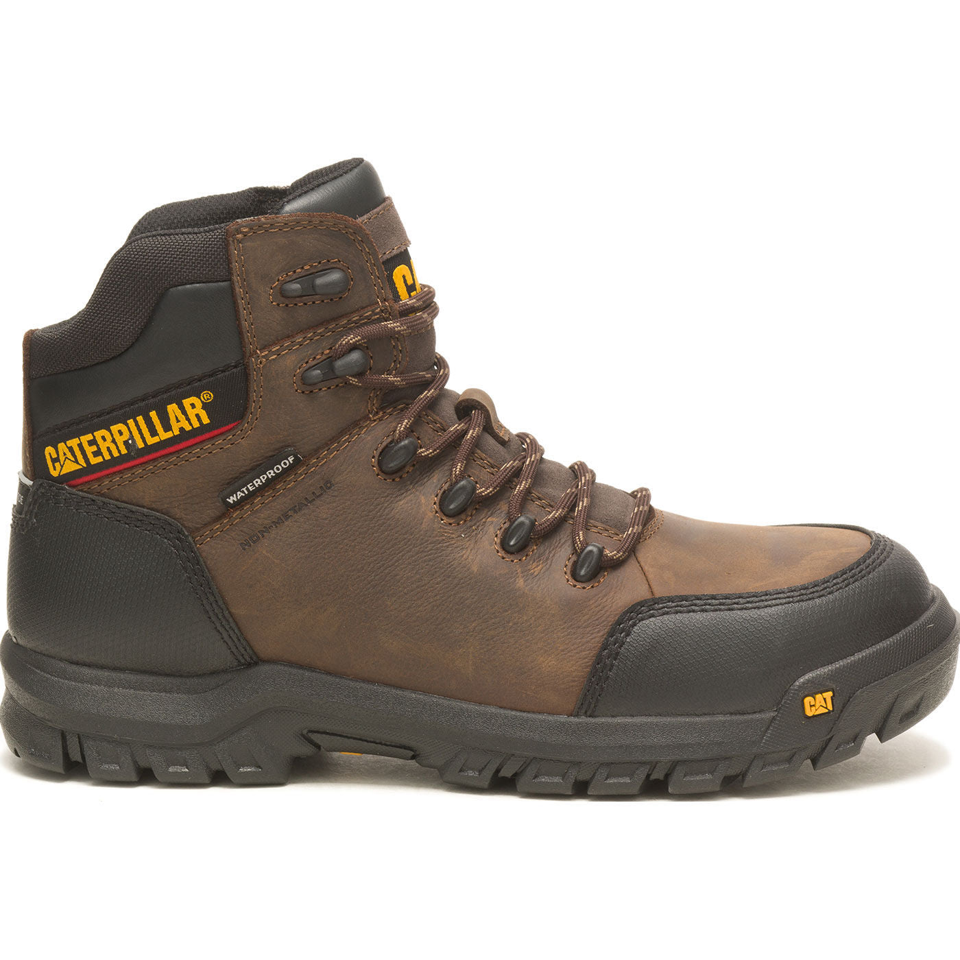 Cat Resorption Men's 6-inch Composite Toe Electrical Hazard Waterproof Work Boot - profile