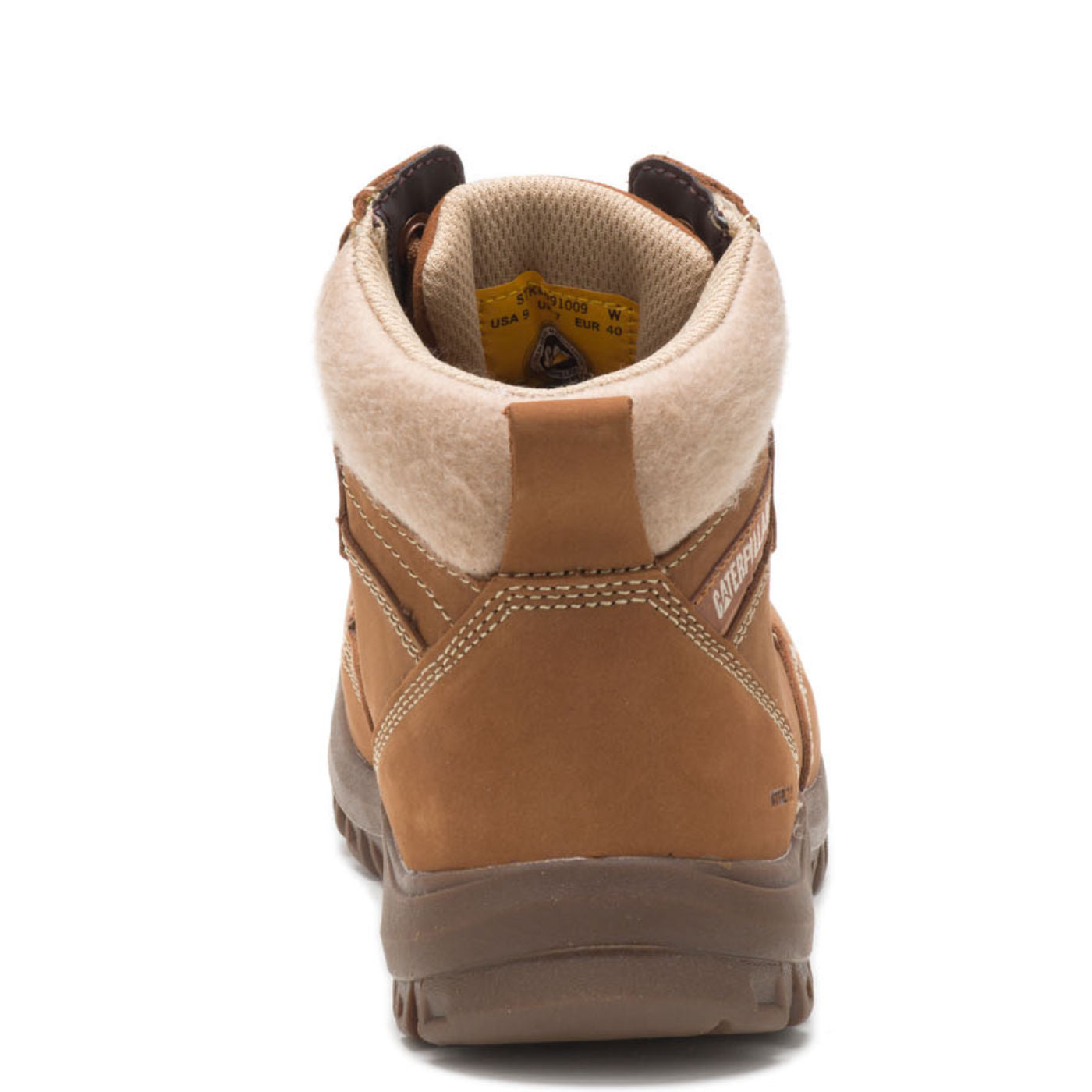 Cat Tess Women's Steel Toe Electrical Hazard Leather Work Hiker - back