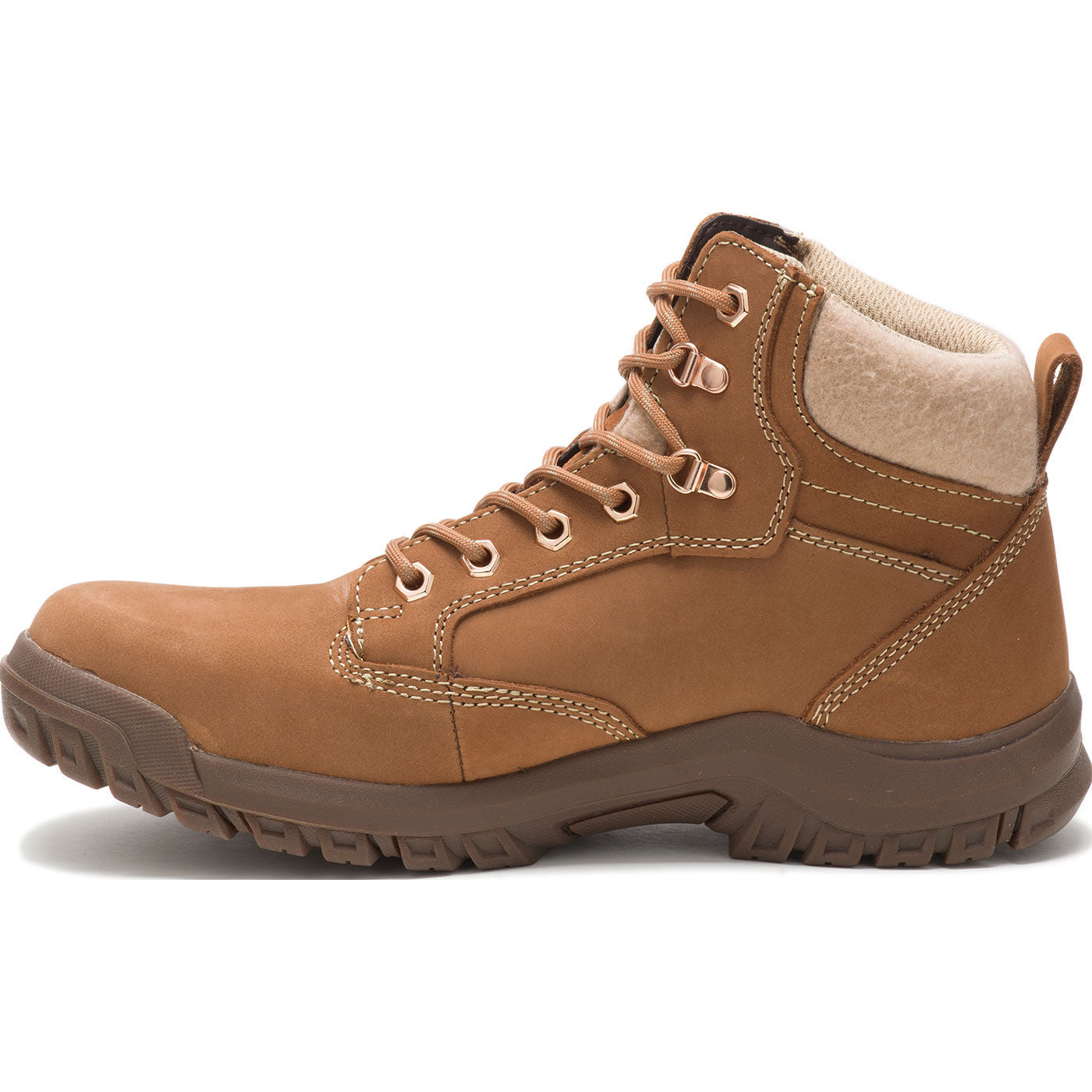 Cat Tess Women's Steel Toe Electrical Hazard Leather Work Hiker - profile