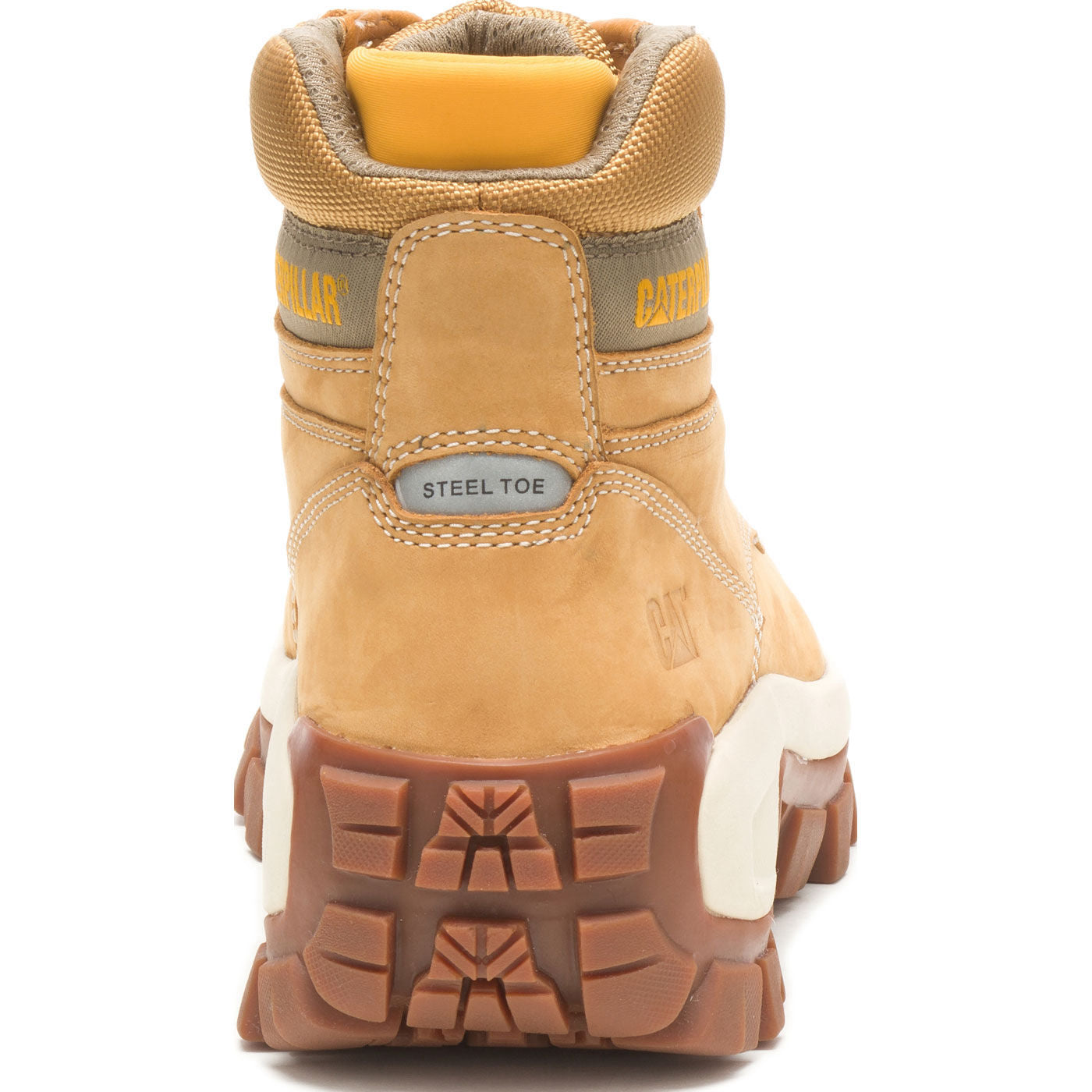 Cat Invader Hi Men's Steel Toe Electrical Hazard Work Hiker - back