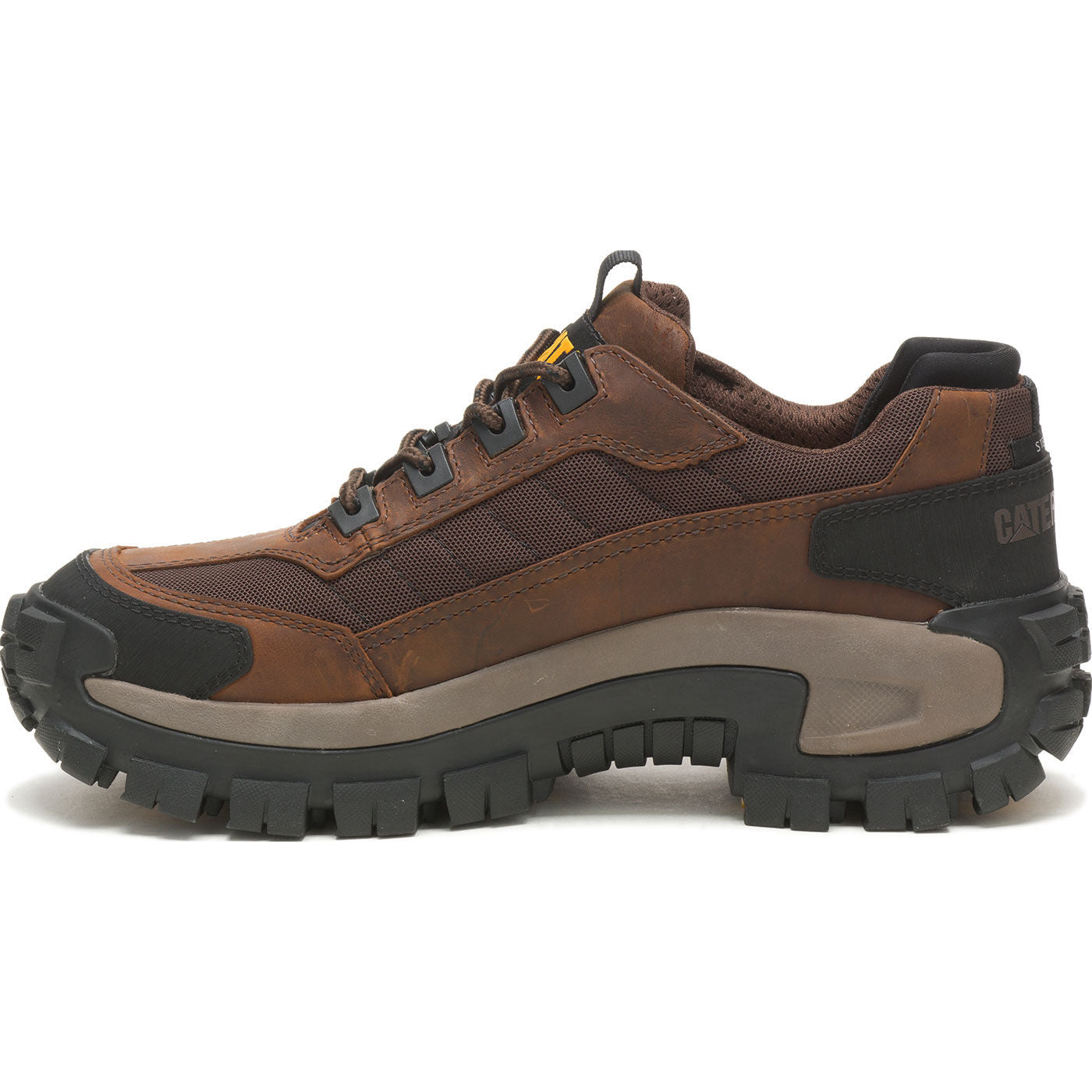 Cat Invader Men's Steel Toe Electrical Hazard Work Oxford - profile
