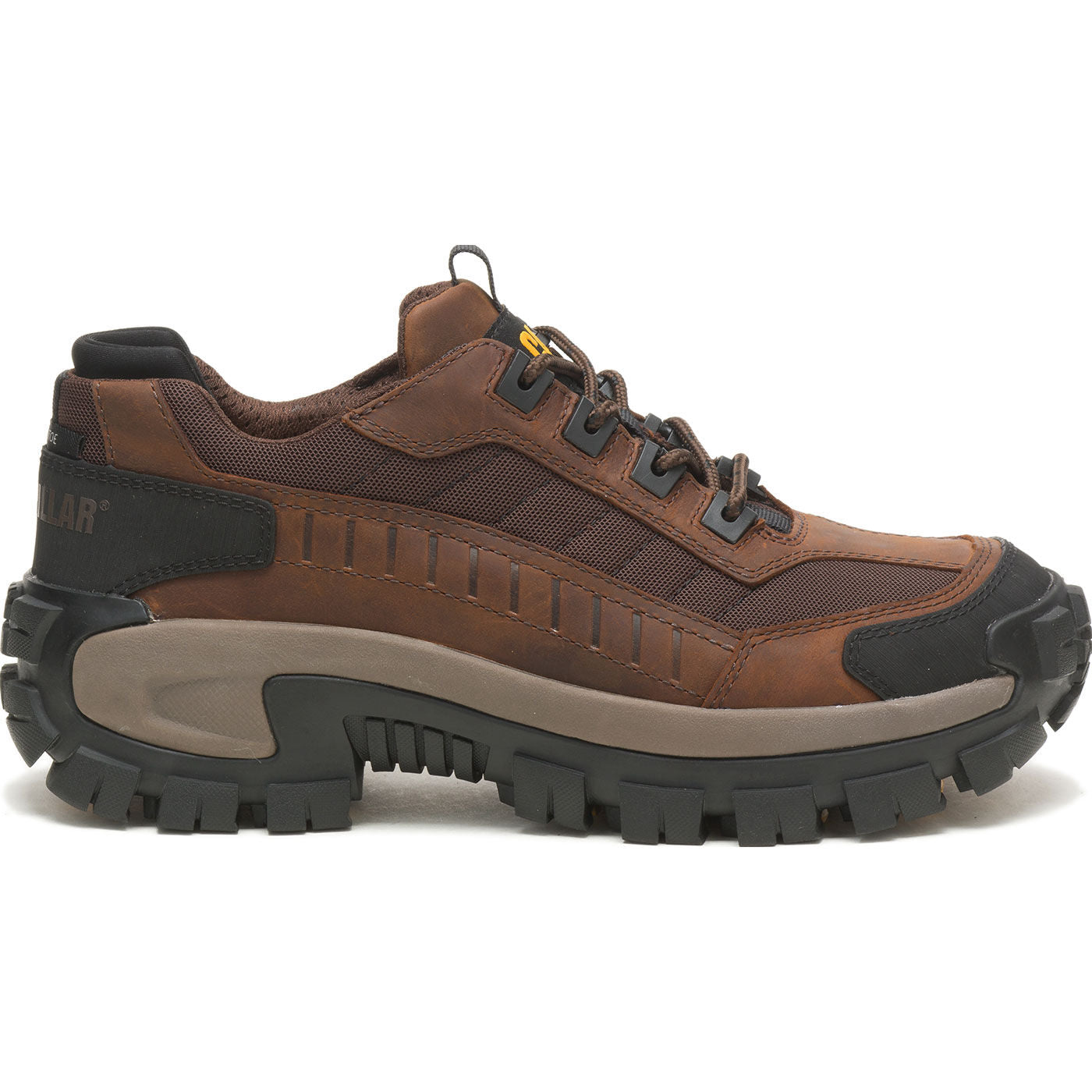 Cat Invader Men's Steel Toe Electrical Hazard Work Oxford - profile