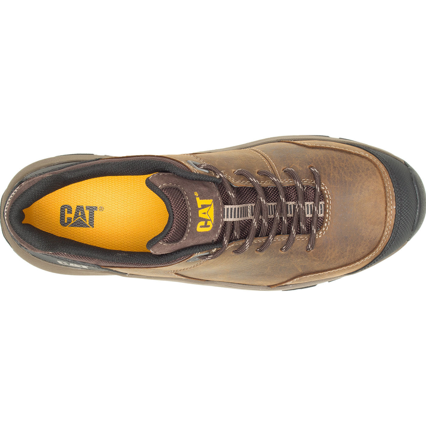 Cat Streamline 2.0 Men's Composite Toe Electrical Hazard Leather Work Shoe - birdseye