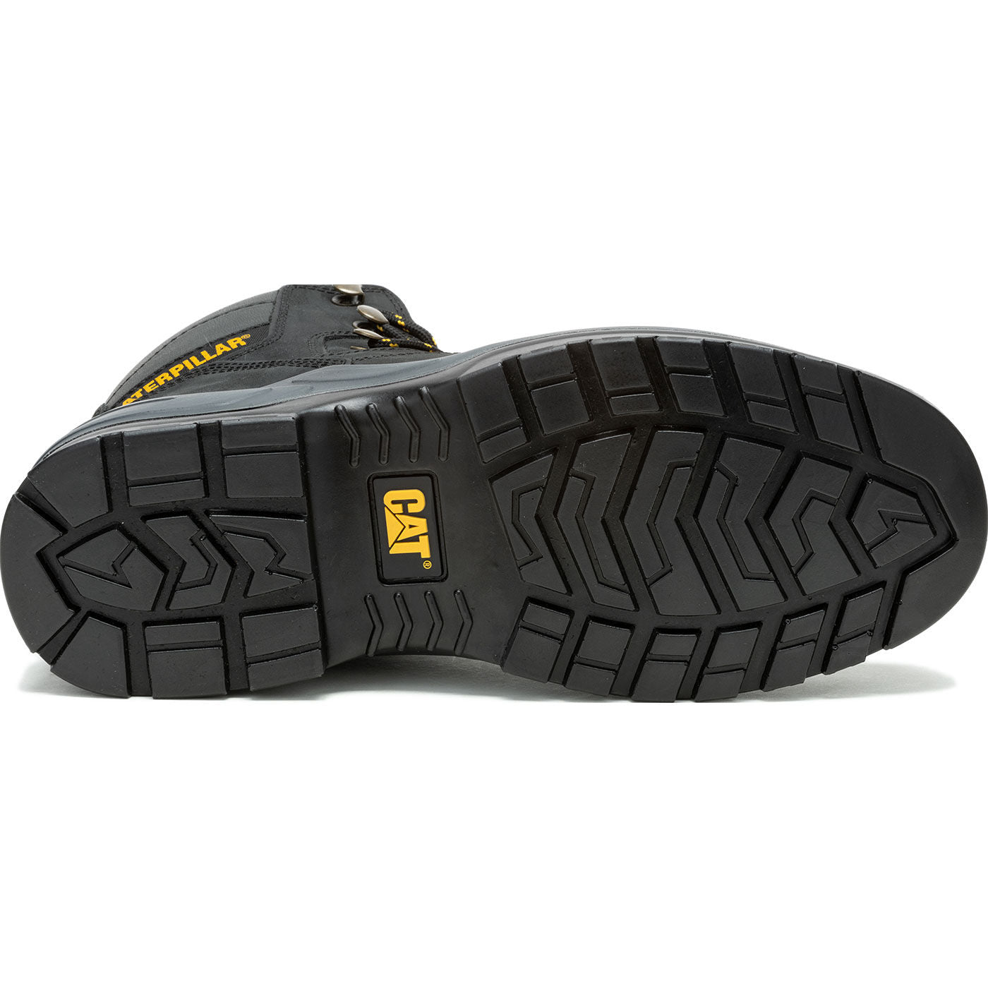 Cat Striver Men's 6-inch Steel Toe Electrical Hazard Work Hiker - outsole