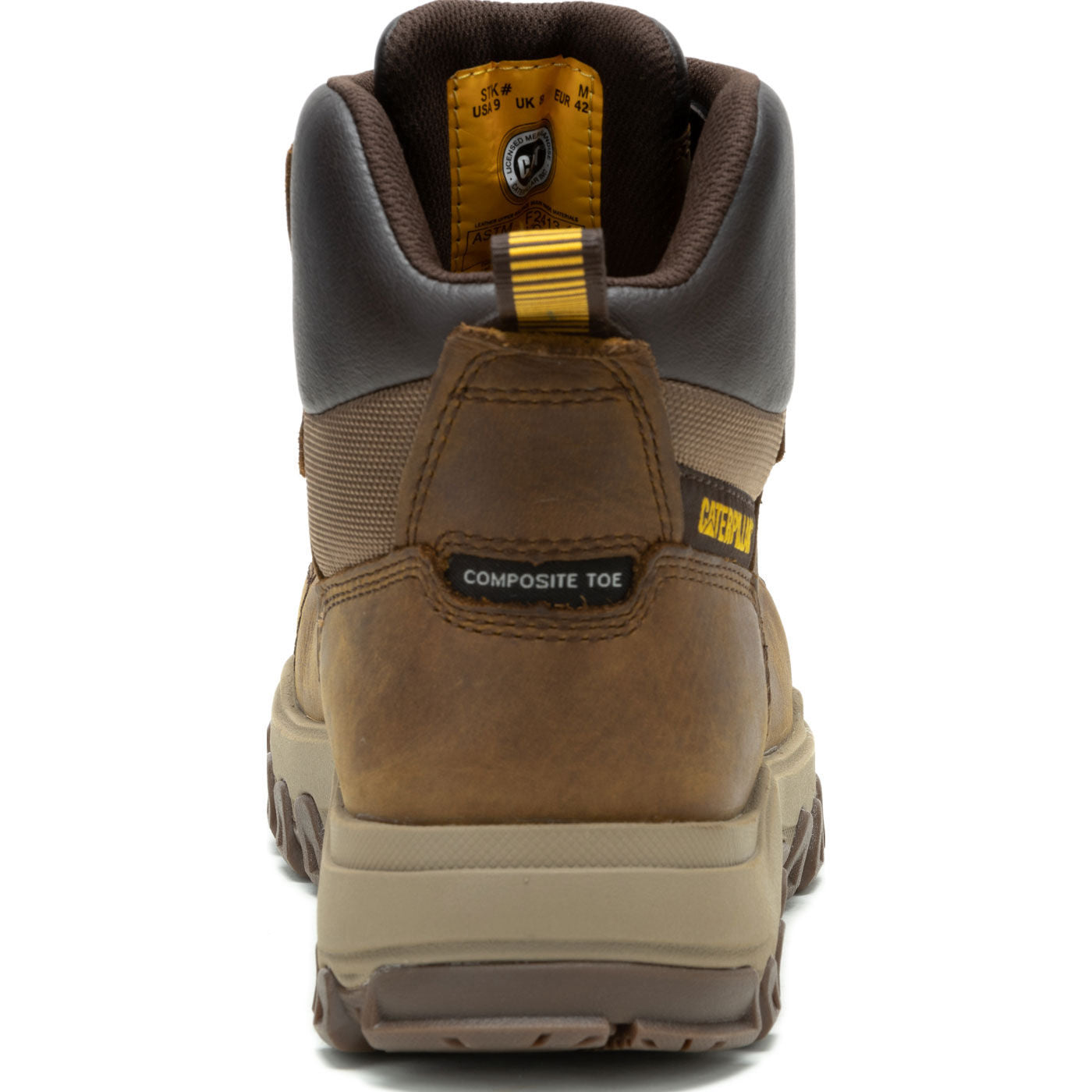 Cat Threshold Rebound Men's Composite Toe Electrical Hazard Waterproof Work Hiker - back