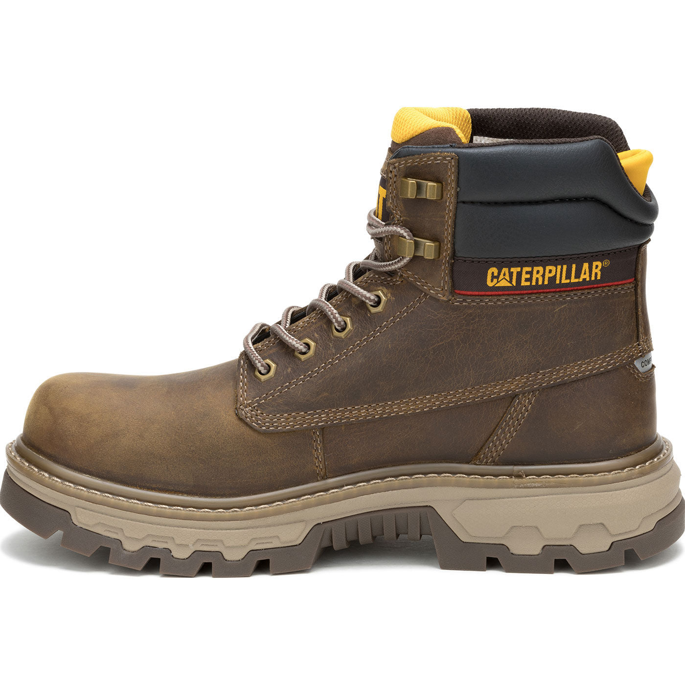 Cat Colorado Equip Men's 6-inch Composite Toe Waterproof Leather Work Boot - profile