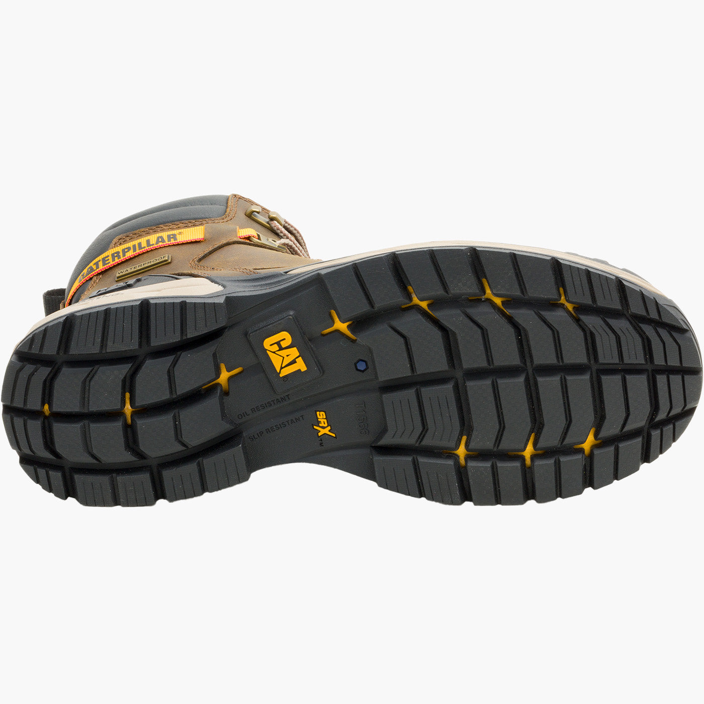 Cat Excavator Men's 6-inch Composite Toe Electrical Hazard Waterproof Work Boot