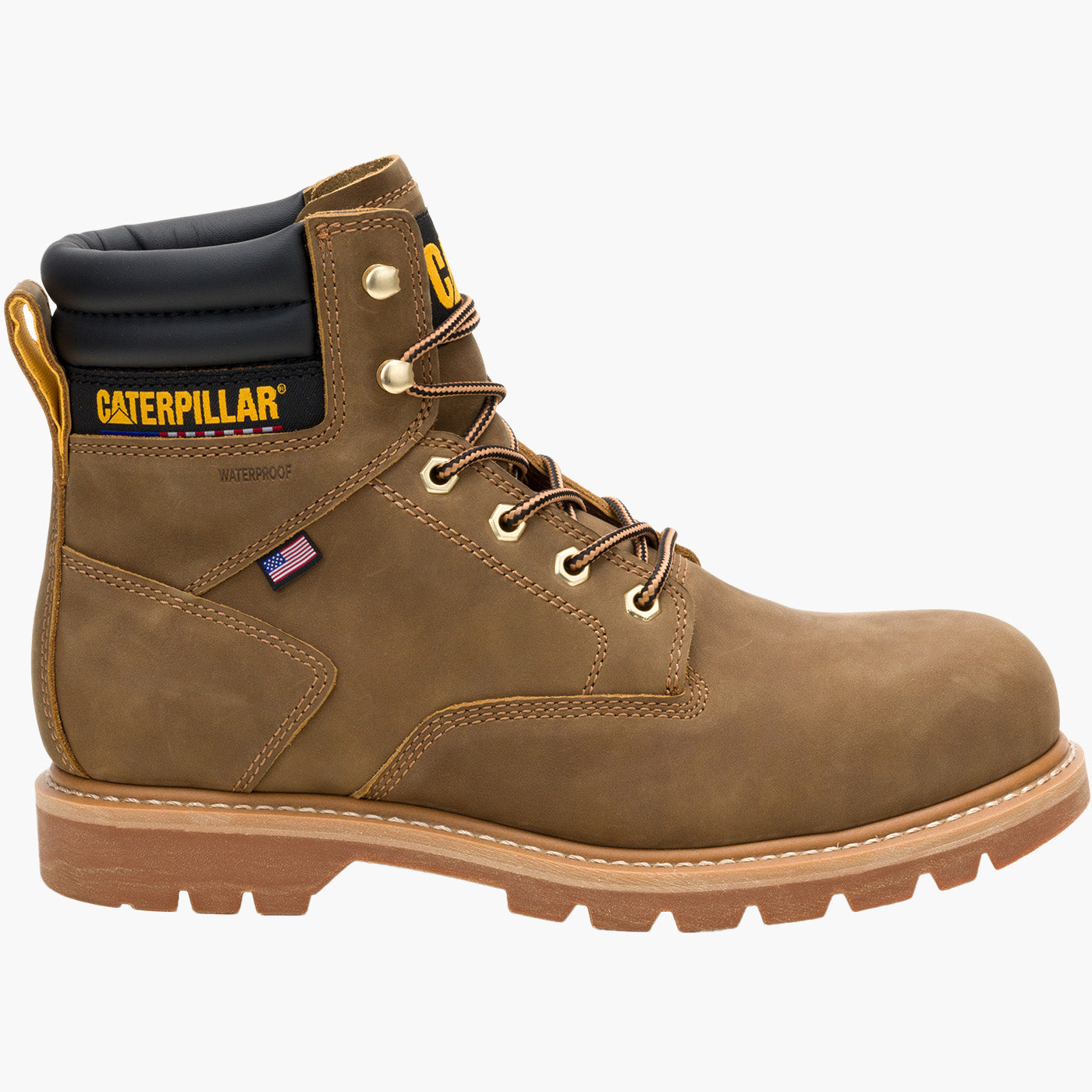 Cat Second Shift Men's 6-inch Steel Toe Electrical Hazard Waterproof Work Boot