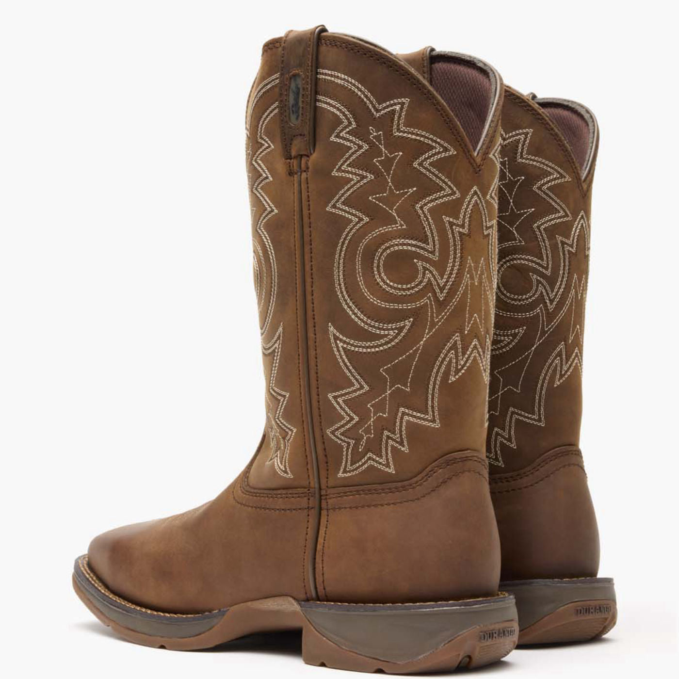Rebel by Durango® Steel Toe Pull-On Western Boot - back