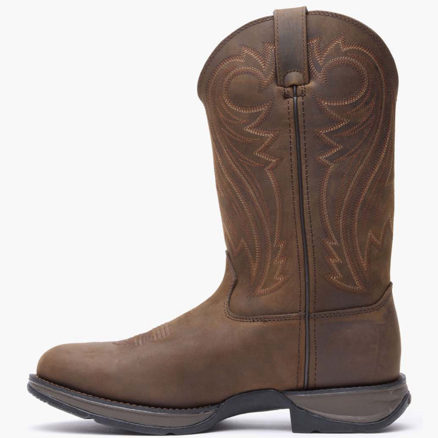 Rebel by Durango® Chocolate Pull-On Western Boot - profile