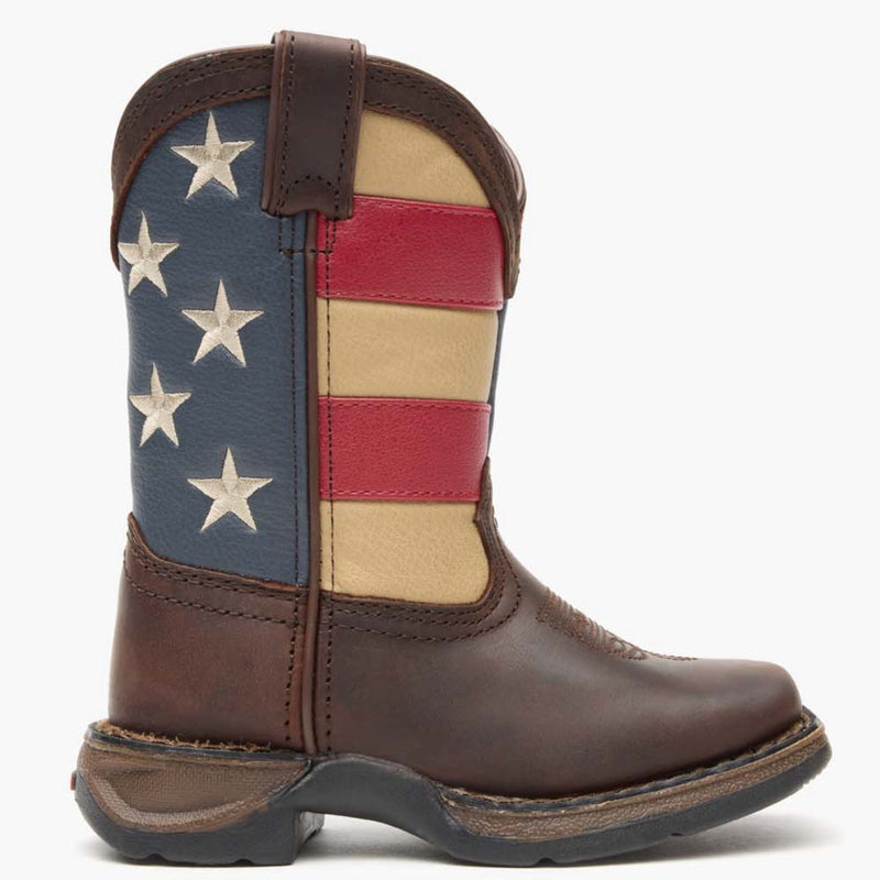Lil' Rebel™ by Durango® Little Kids' Patriotic Western Boot - profile