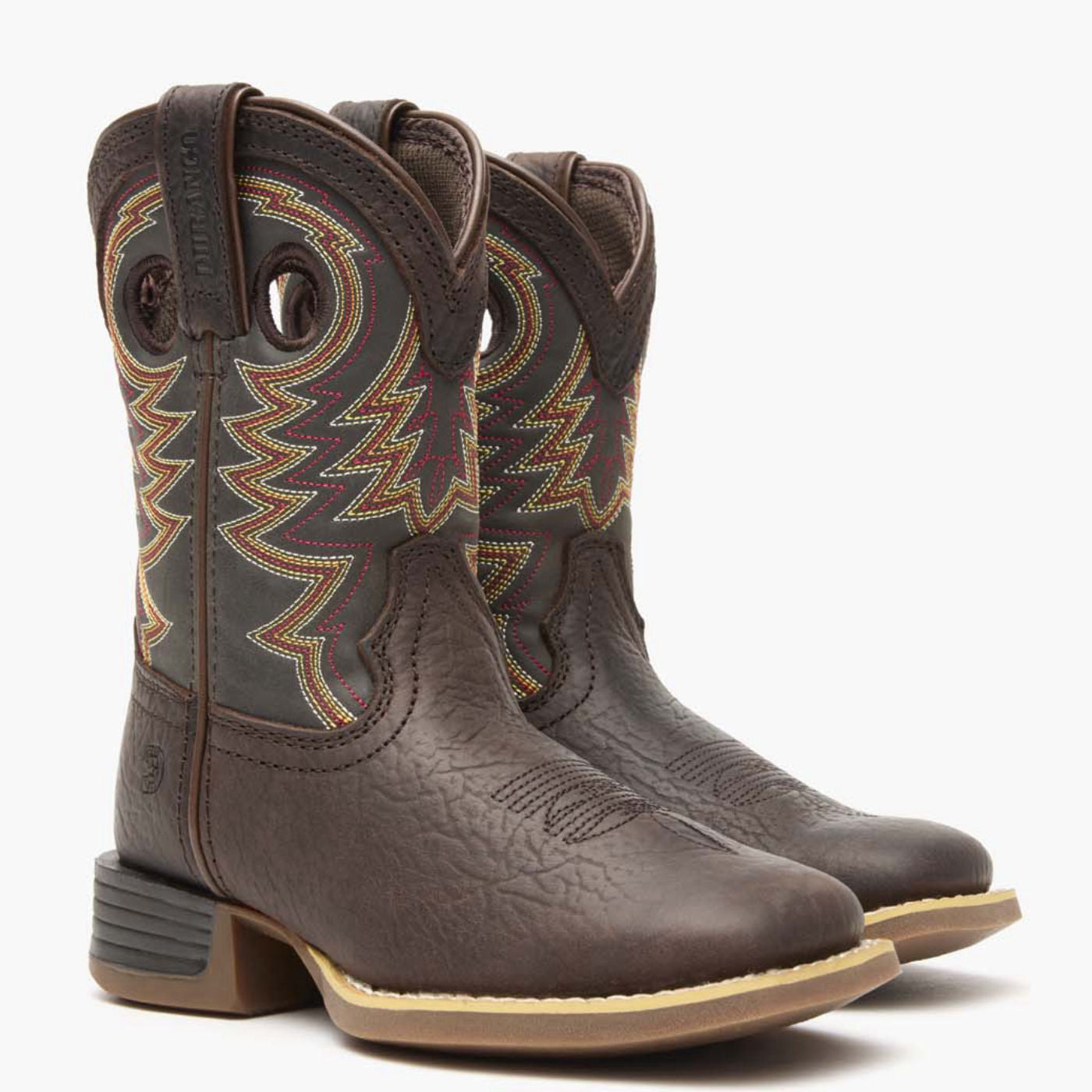 Durango® Lil' Rebel Pro Little Kid's Brown Western Boot - 12