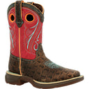 Lil' Rebel by Durango® Big Kids Gator Emboss Western Boot - main