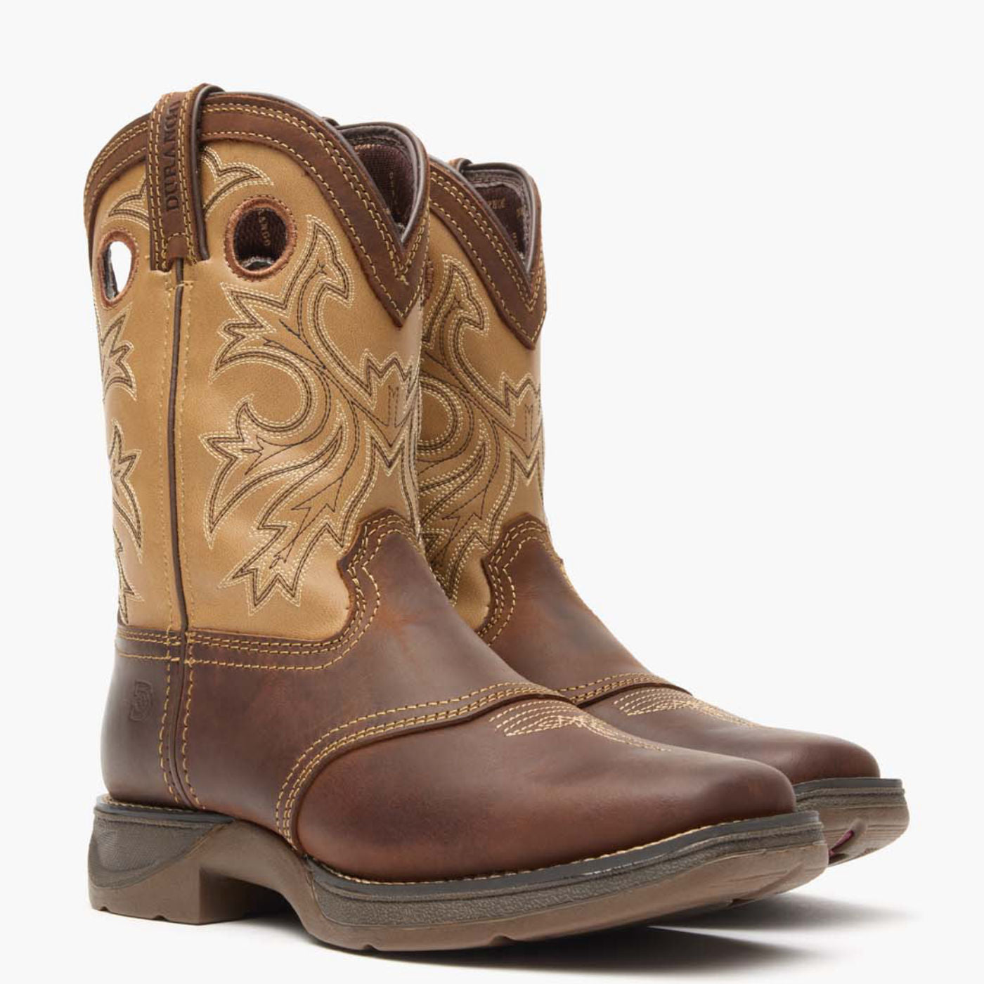 Lil' Rebel™ by Durango® Little Kids' Brown Tan Western Boot - 12