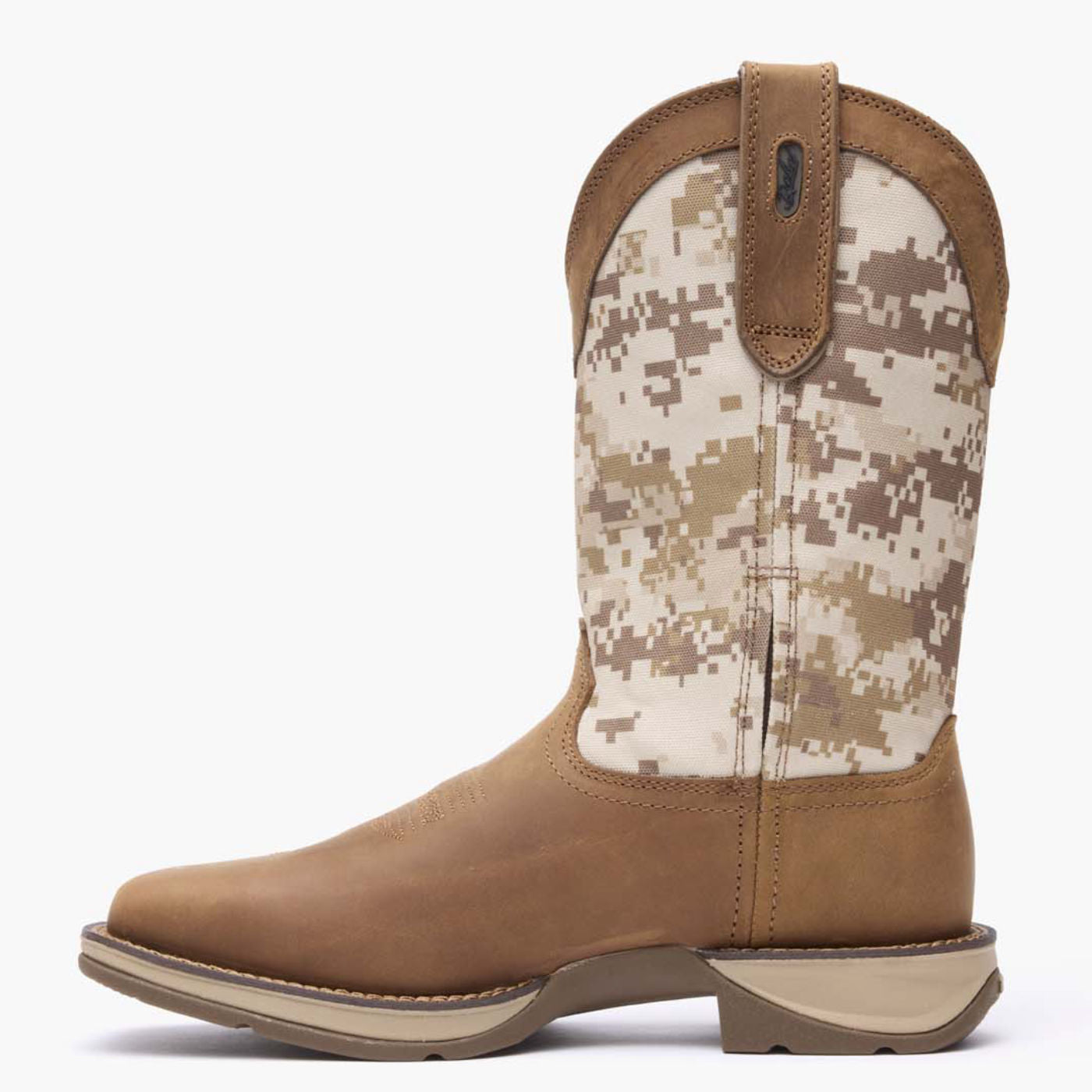 Rebel by Durango® Desert Camo Pull-on Western Boot - profile