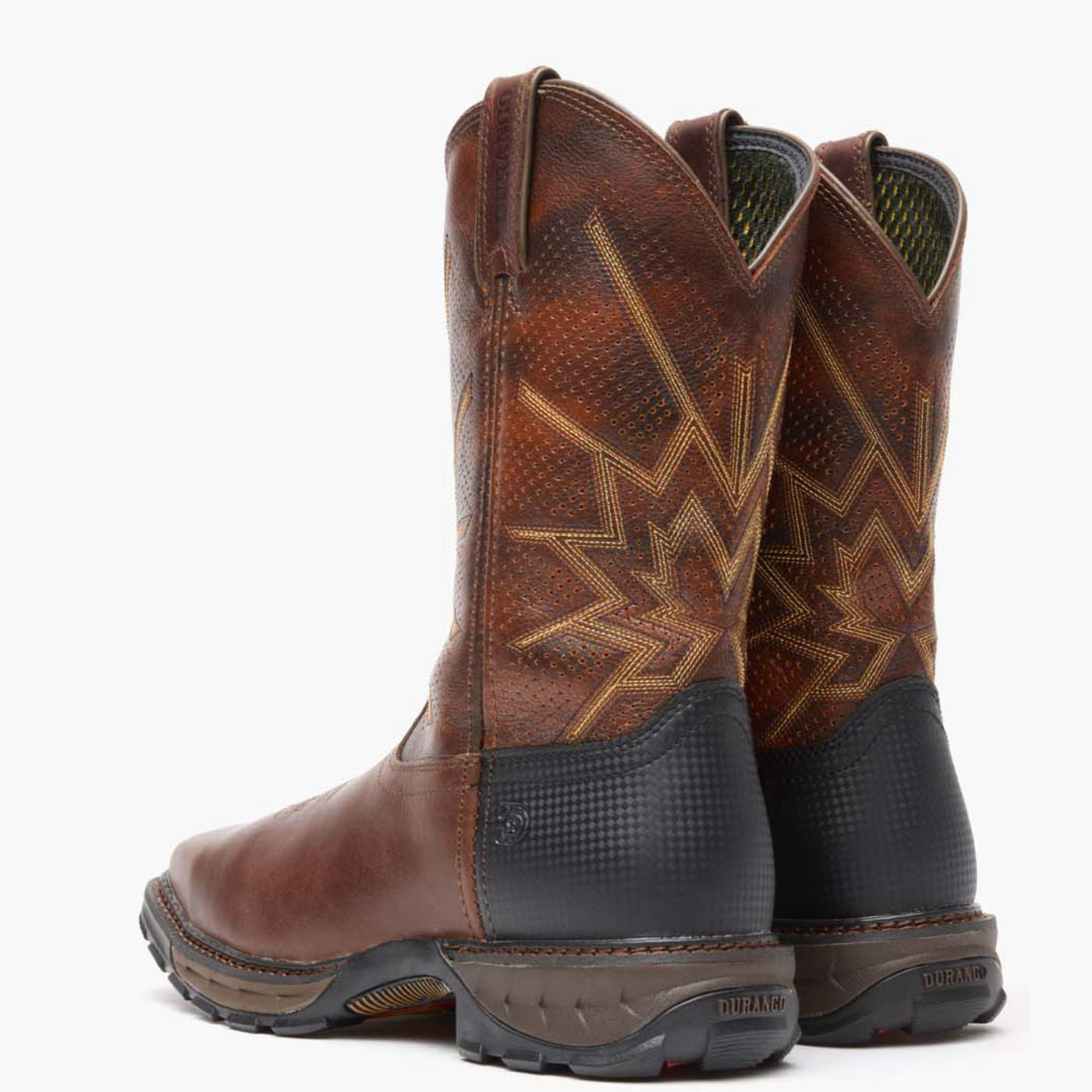 Durango® Maverick XP Steel Toe Ventilated Pull-On Work Boot - back