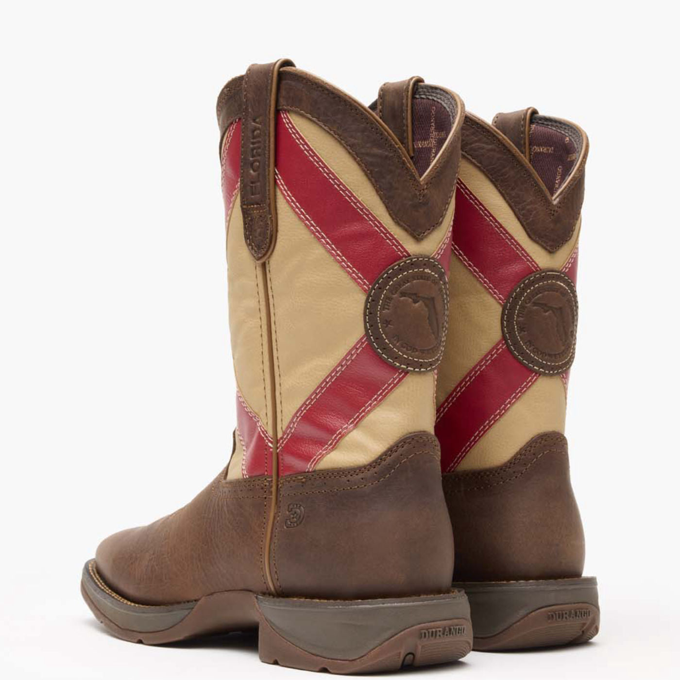 Rebel by Durango® Florida State Flag Western Boot - back