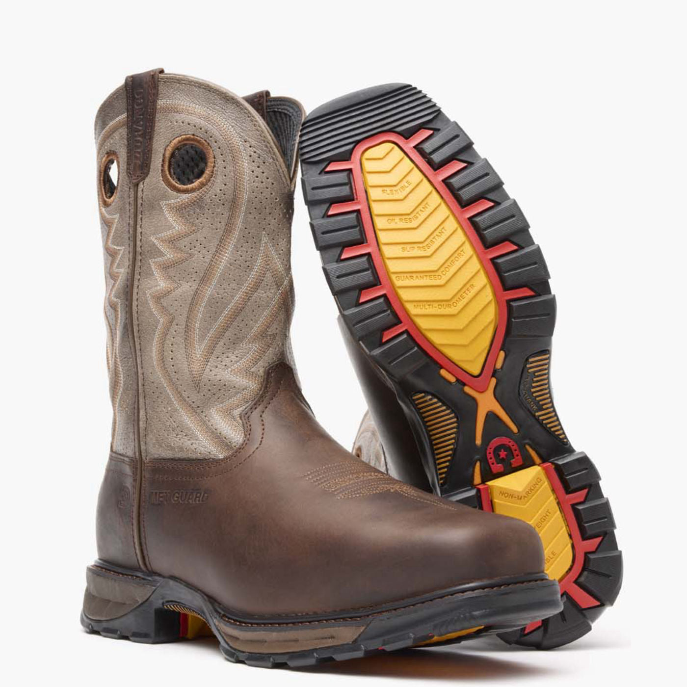 Durango® Maverick XP™ Composite Toe Met-Guard Ventilated Western Work Boot - outsole