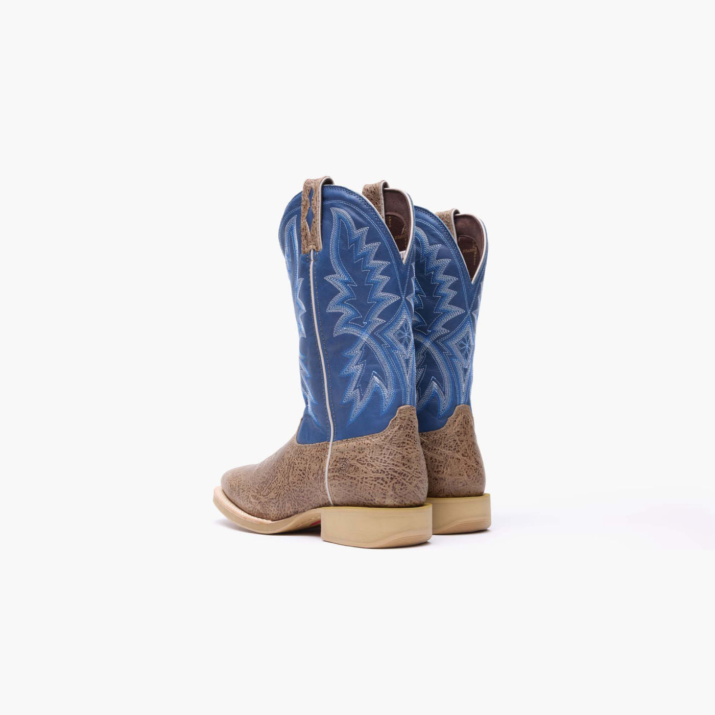 Durango® Rebel Pro Lite Weathered Grey & Denim Blue Western Boot - back