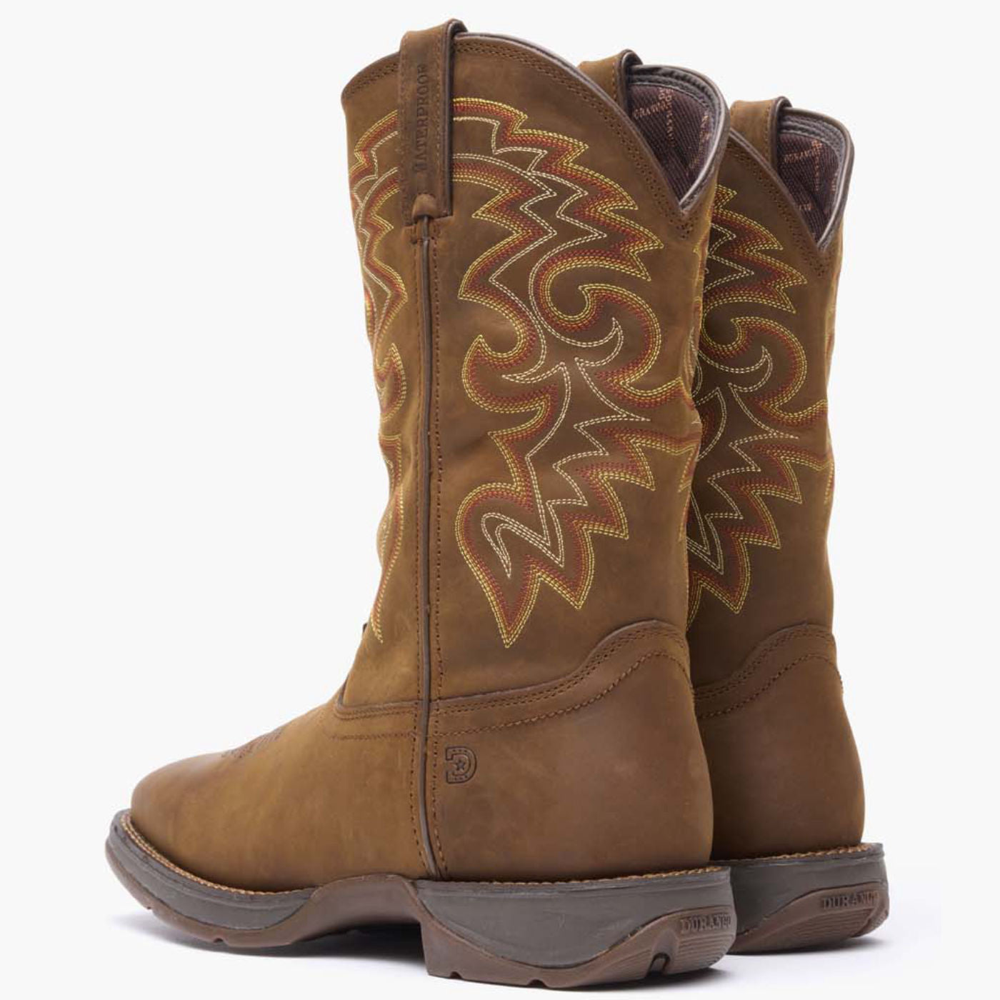 Durango® Rebel Waterproof Western Boot - back