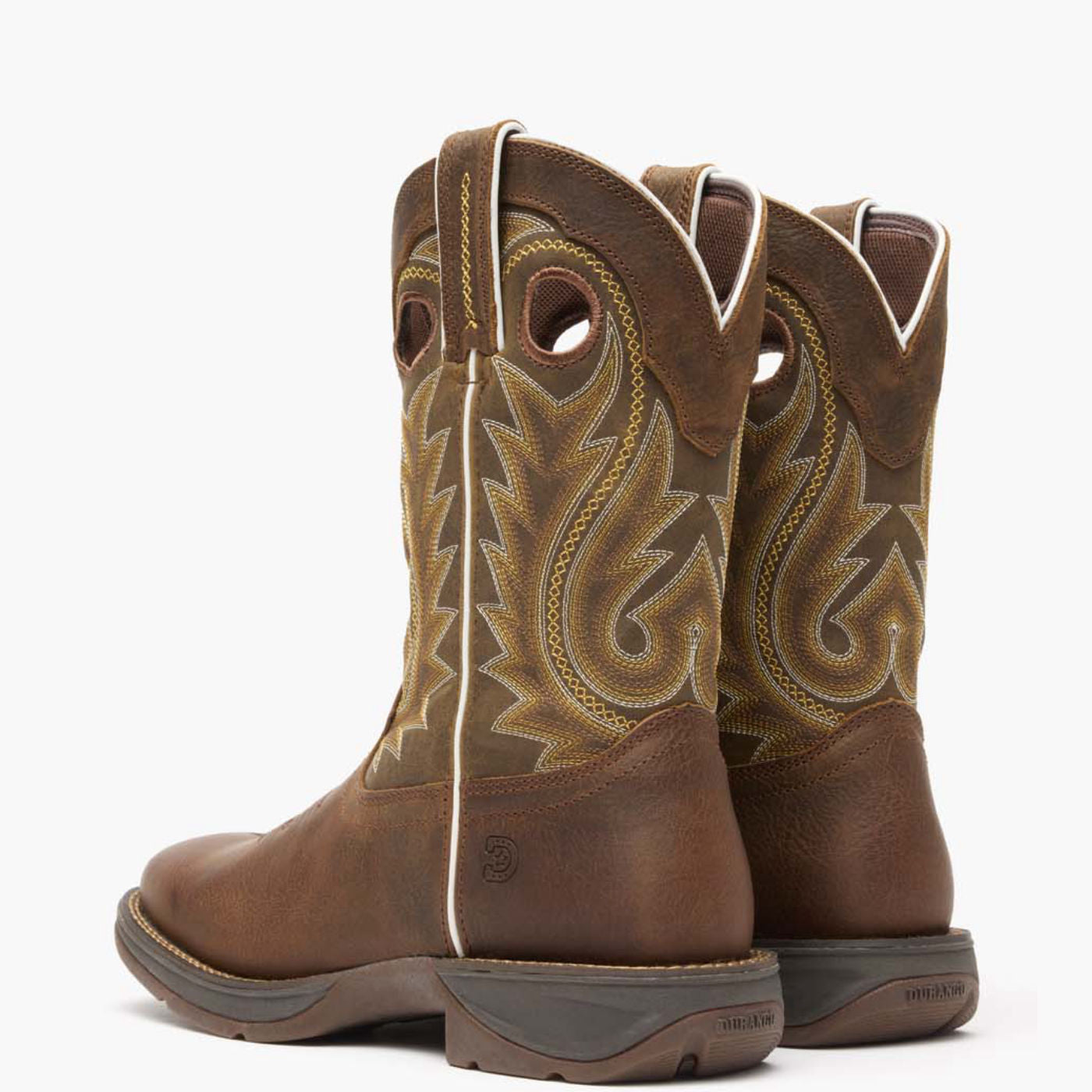 Rebel by Durango® Dark Chestnut Western Boot - back