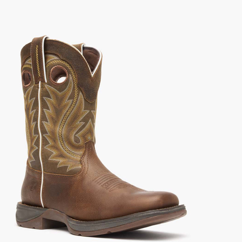 Rebel by Durango® Dark Chestnut Western Boot - main