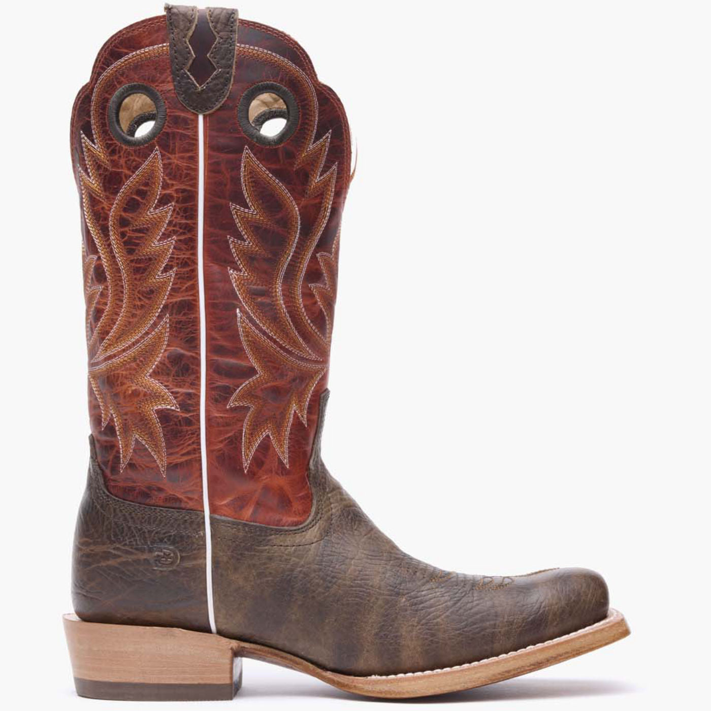 Durango® Men's PRCA Collection Shrunken Bullhide Western Boot - profile