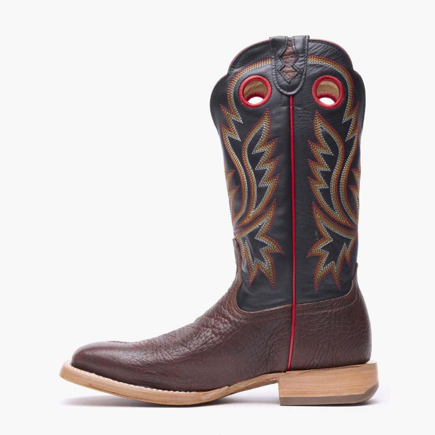 Men's PRCA Collection Shrunken Bullhide Western Boot - profile