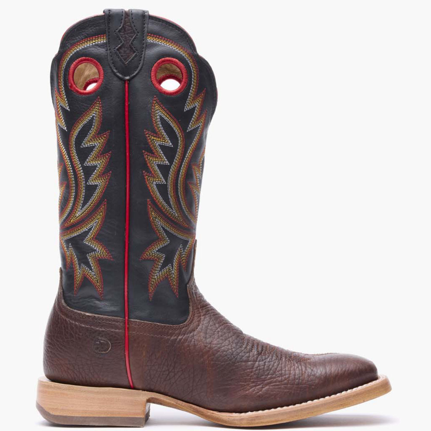 Men's PRCA Collection Shrunken Bullhide Western Boot - profile