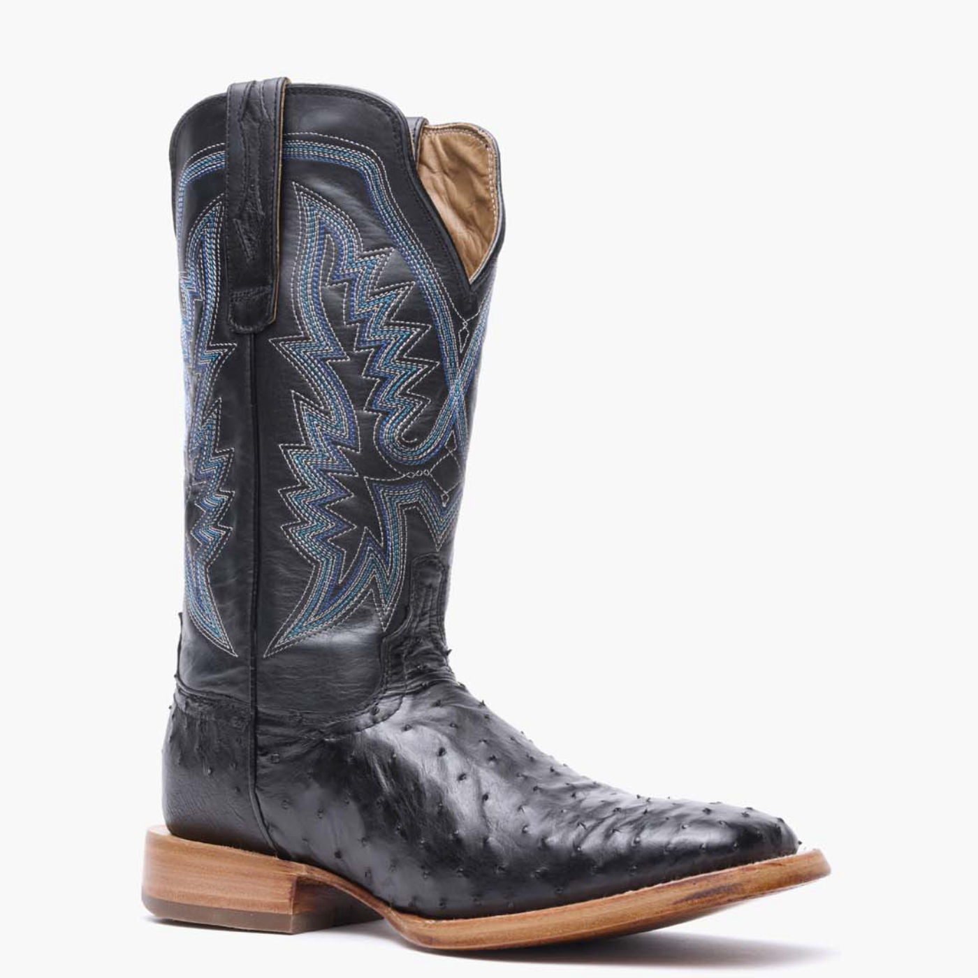 Durango® Men's PRCA Collection Full-Quill Ostrich Western Boot - main