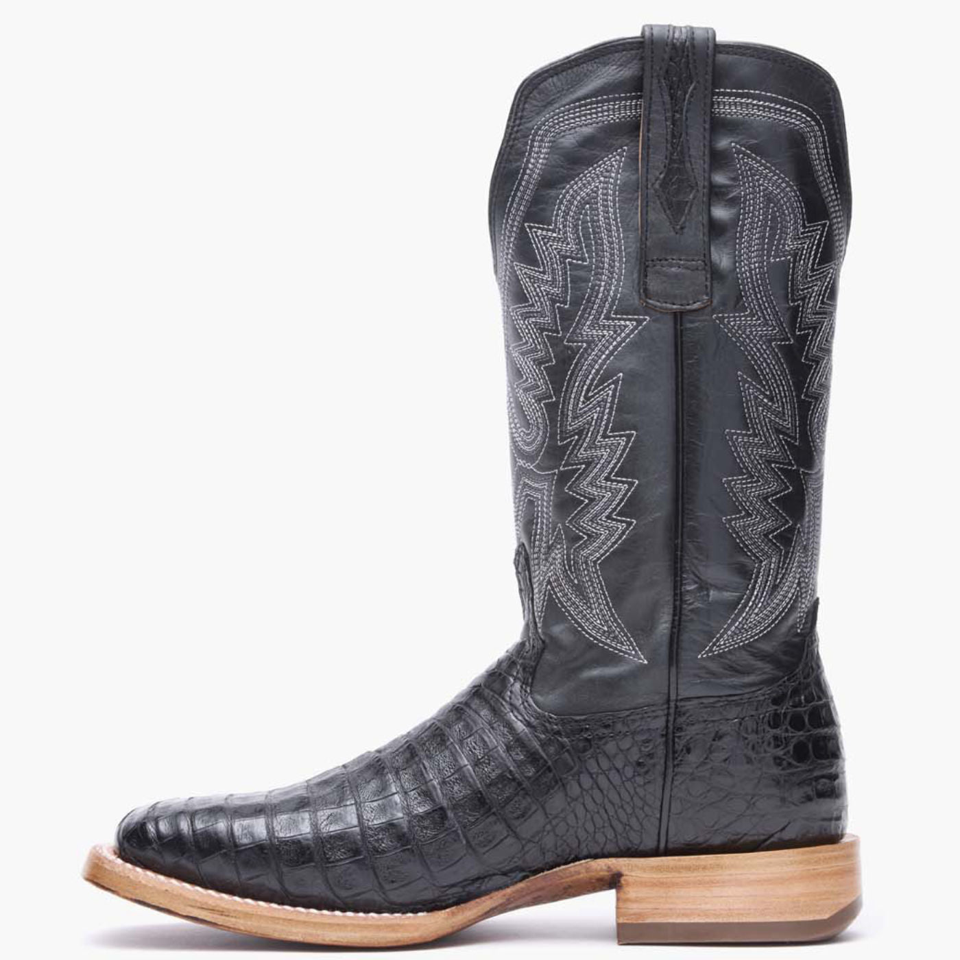 Durango® Men's PRCA Collection Caiman Belly Western Boot - profile