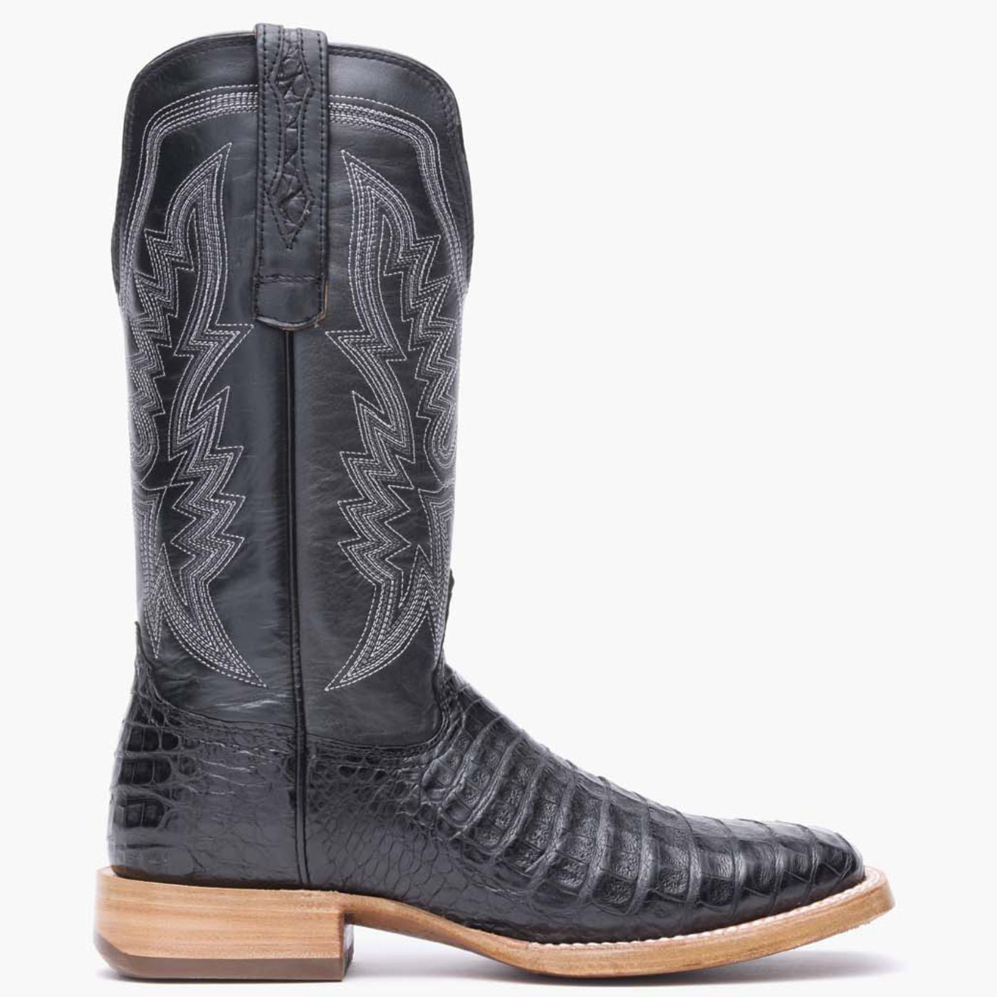 Durango® Men's PRCA Collection Caiman Belly Western Boot - profile