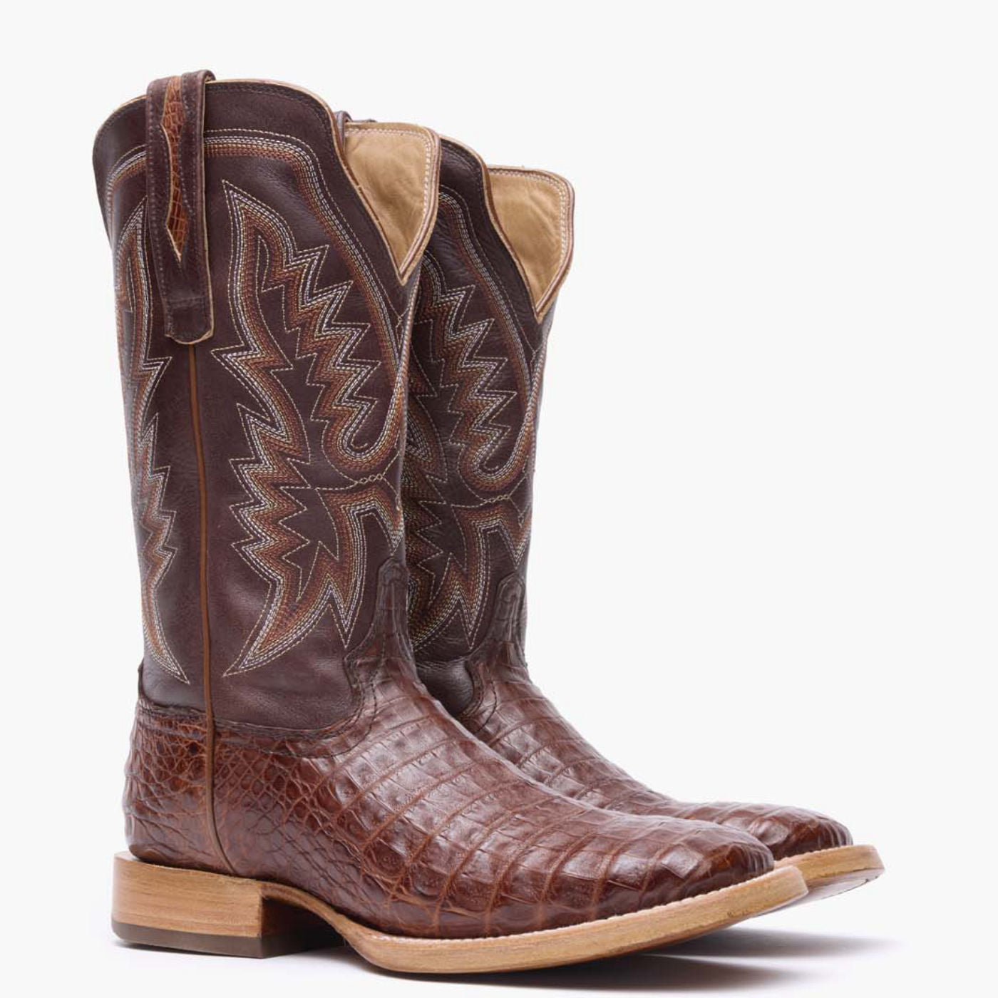 Durango® Men's PRCA Collection Caiman Belly Western Boot - 12