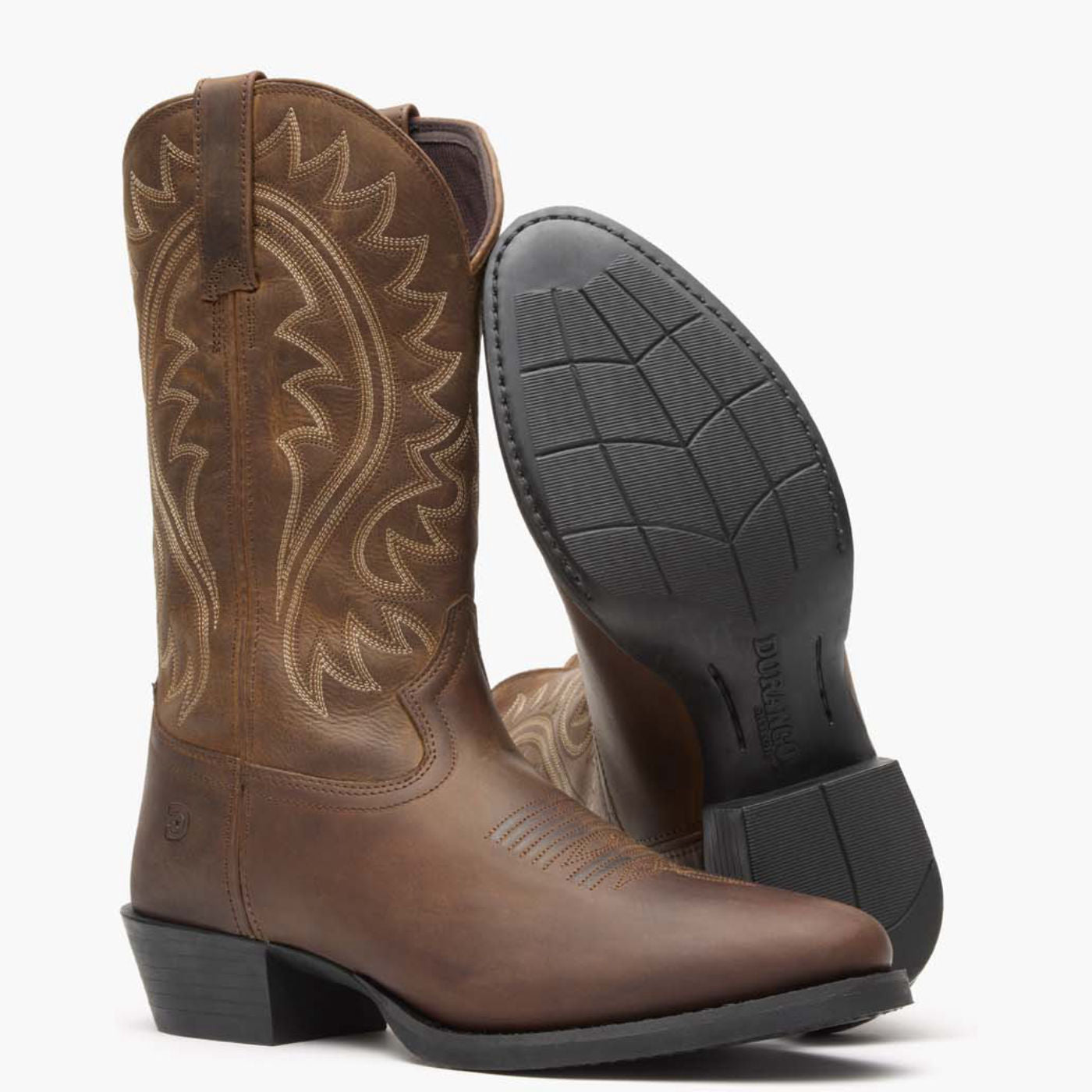 Durango® Shyloh Brown Western Boot - outsole