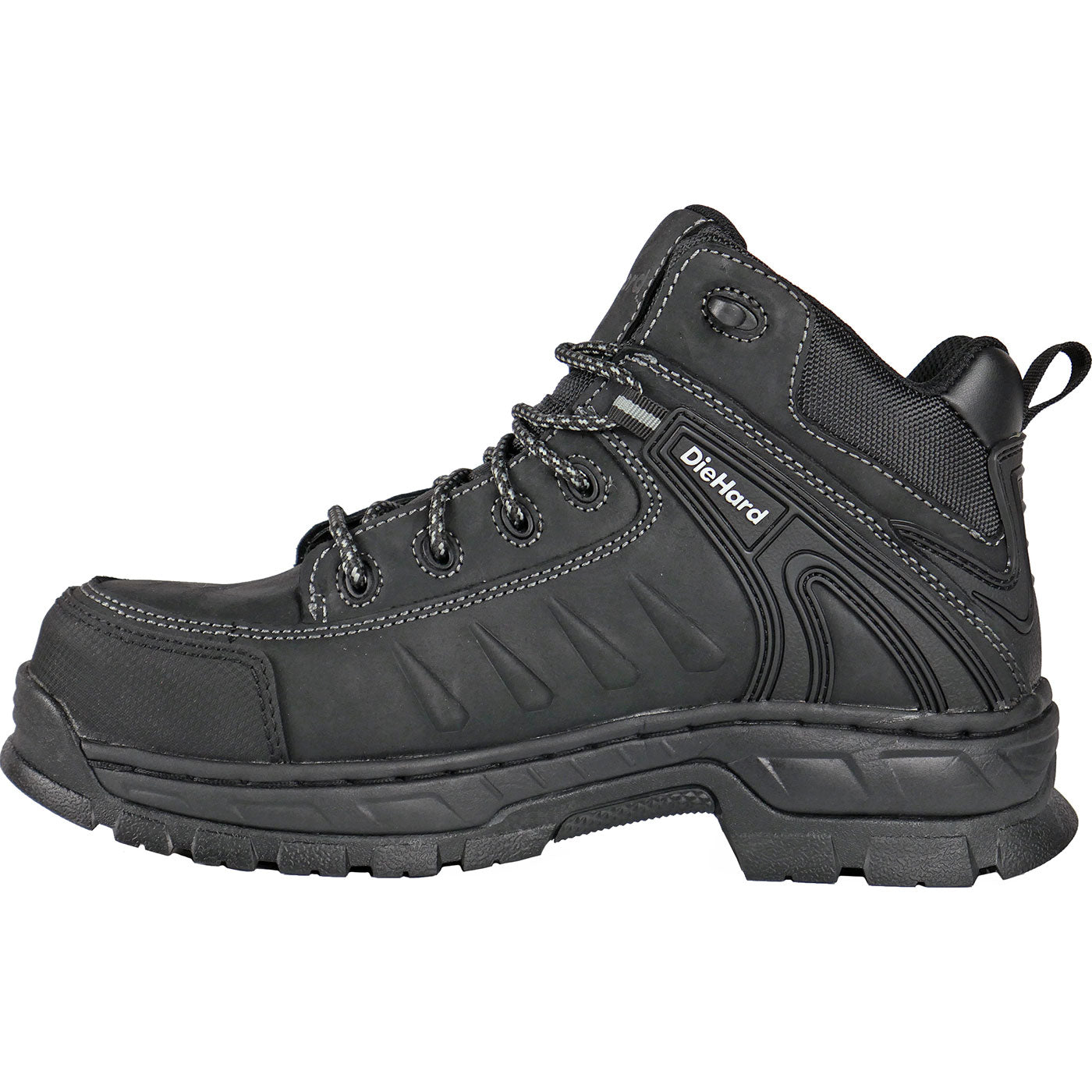 DieHard Squire Men's 5-inch Composite Toe Electrical Hazard Waterproof Work Hiker - profile