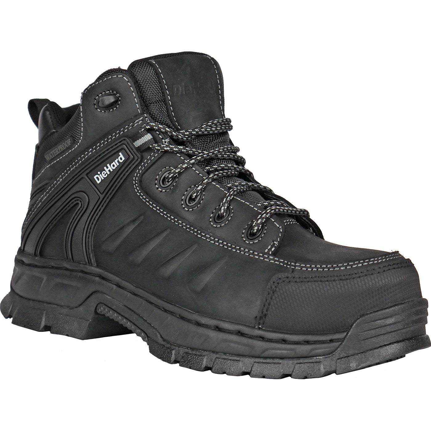 DieHard Squire Men's 5-inch Composite Toe Electrical Hazard Waterproof Work Hiker - main