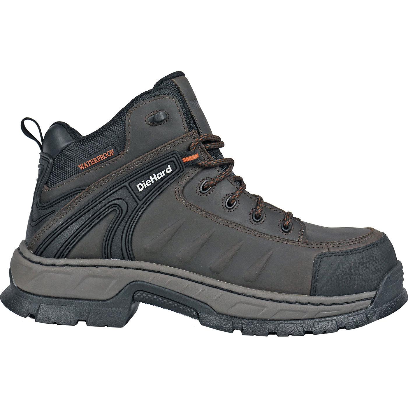 DieHard Squire Men's 5 inch Composite Toe Electrical Hazard Waterproof Work Hiker - profile