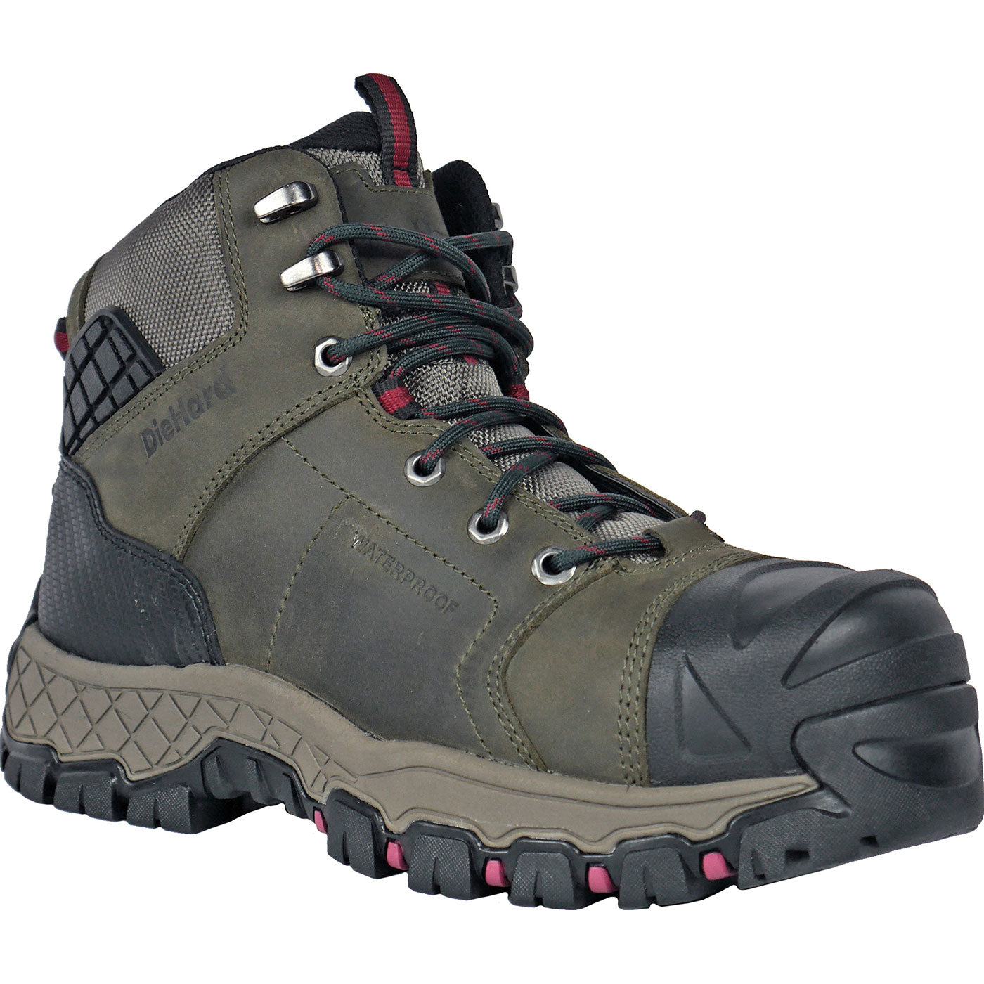DieHard Comet Men's 4-inch Composite Toe Electrical Hazard Waterproof Work Hiker - main