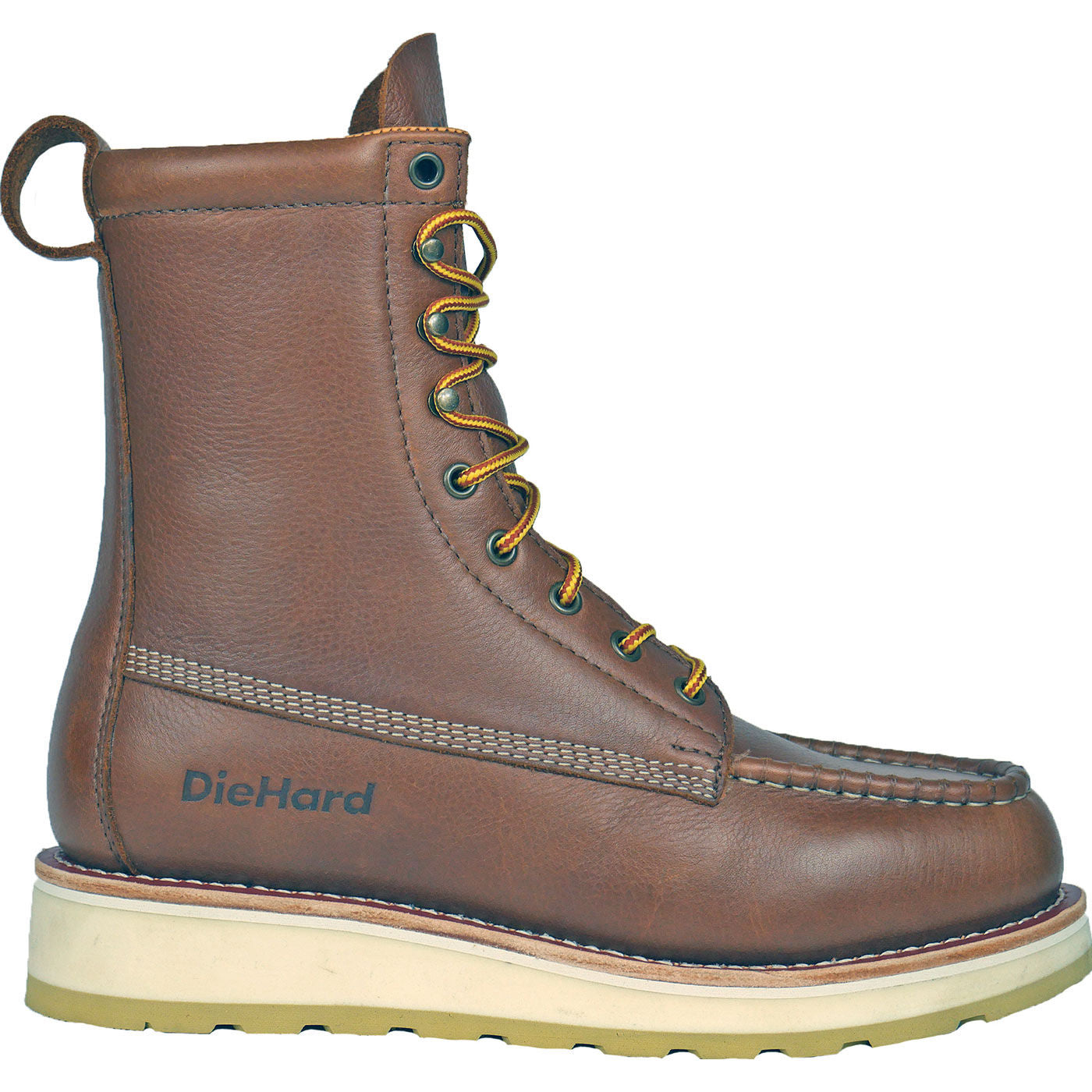 DieHard Malibu Men's 8-inch Composite Toe Electrical Hazard Wedge Work Boot - profile