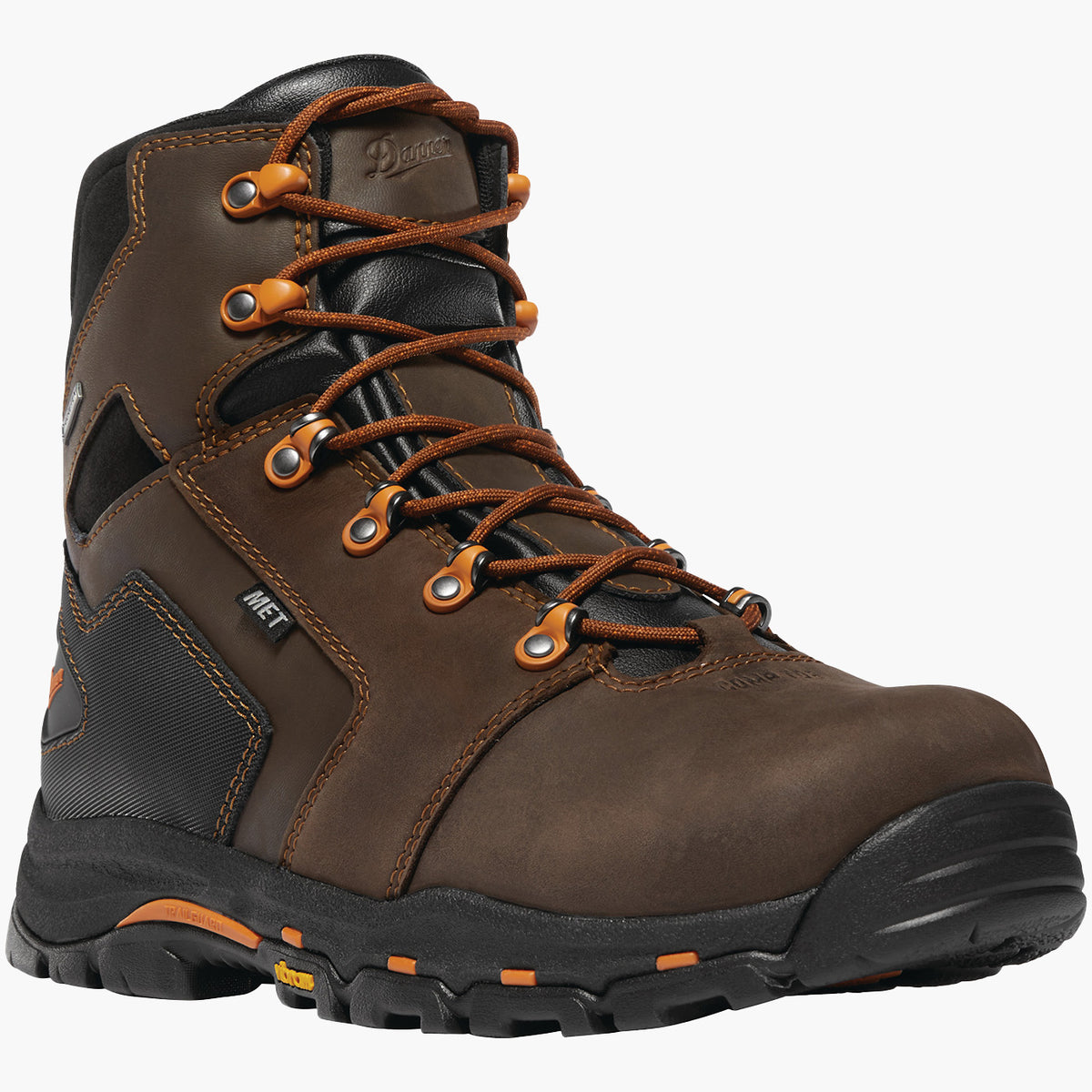 Danner Vicious Men's 6-inch Composite Toe Metatarsal Guard Electrical Hazard Waterproof Work Boot