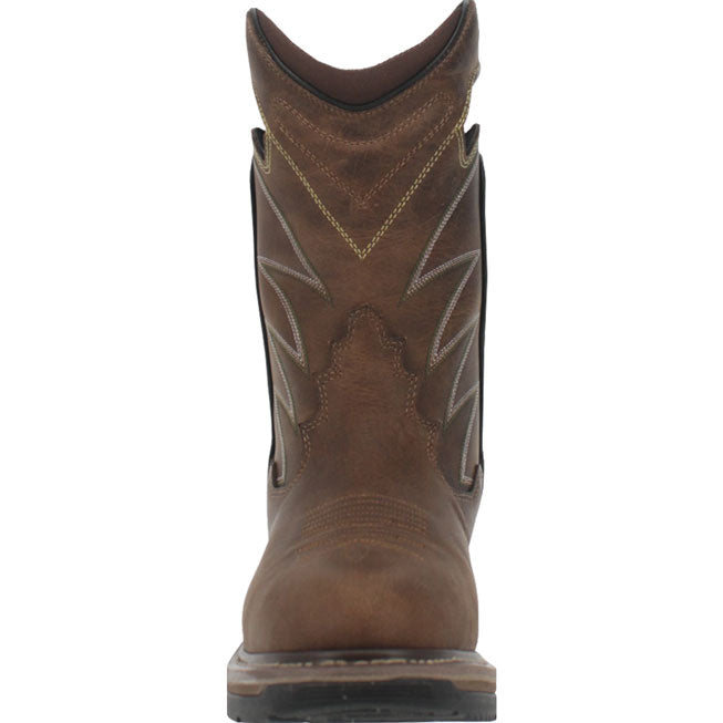 Dan Post Buzz Saw Men's 11-inch Composite Toe Electrical Hazard Waterproof Western Work Boot - front