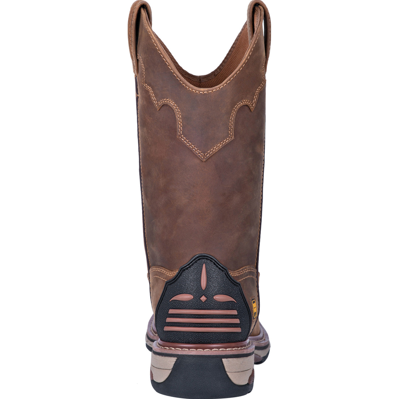 Dan Post Blayde Men's Steel Toe Electrical Hazard Waterproof Western Pull-on Work Boot - back