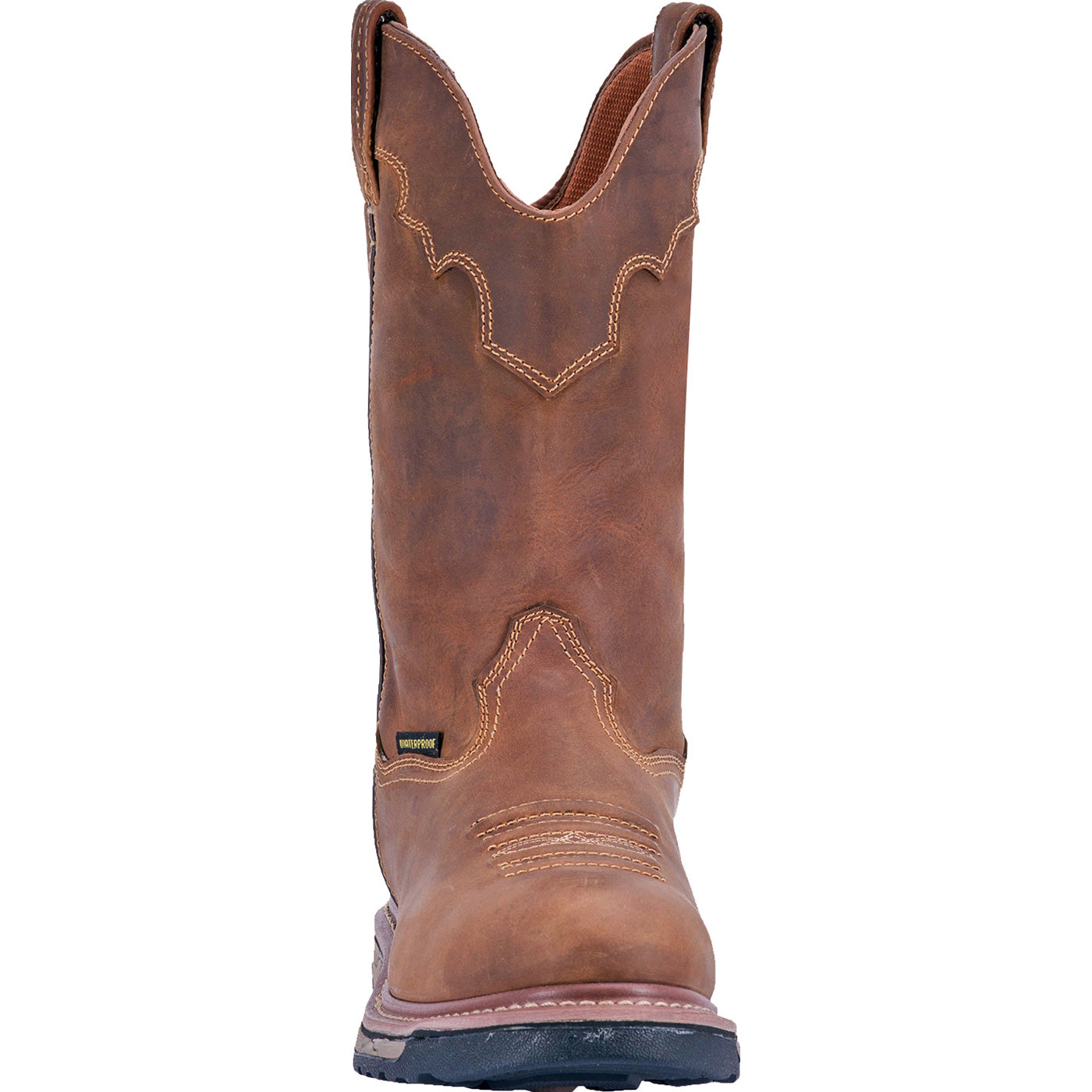 Dan Post Journeyman Men's Composite Toe Electrical Hazard Waterproof Western Work Pull-on Boot - front