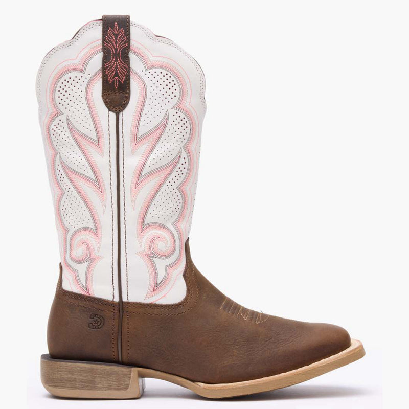 Durango® Lady Rebel Pro™ Women's White Ventilated Western Boot - profile